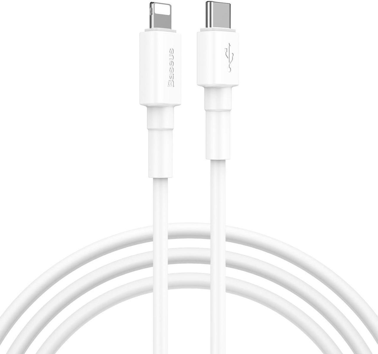 Baseus Mini White Cable Type-C to iP PD 20W 1m White