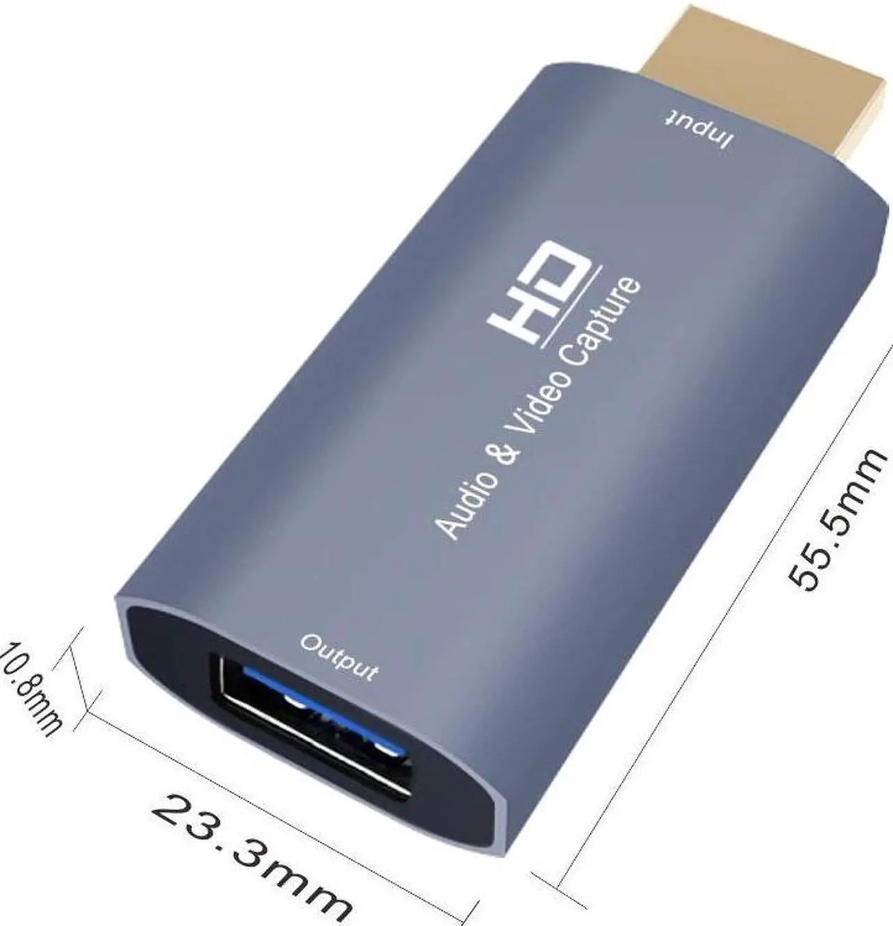 Alt view image 3 of 5 - Z51 4K HDMI Male to 1080p USB Female Audio Video Capture Card for Gaming / Living Streaming Broadcasting