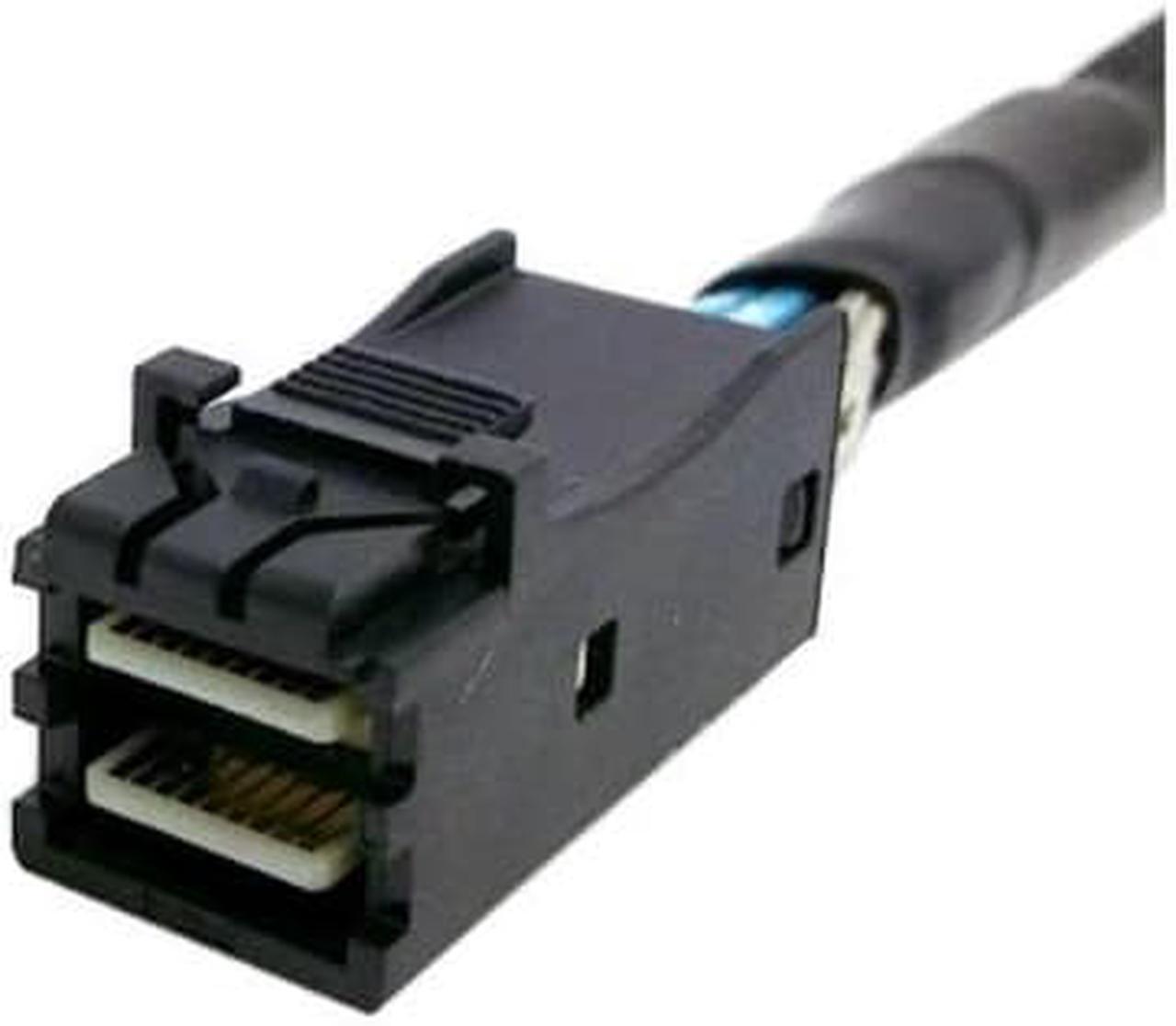 Alt view image 2 of 7 - FVH  U.2 U2 SFF-8639 NVME PCIe SSD Cable for Mainboard SSD M.2 SFF-8643 Mini SAS HD SF-093-0.5M