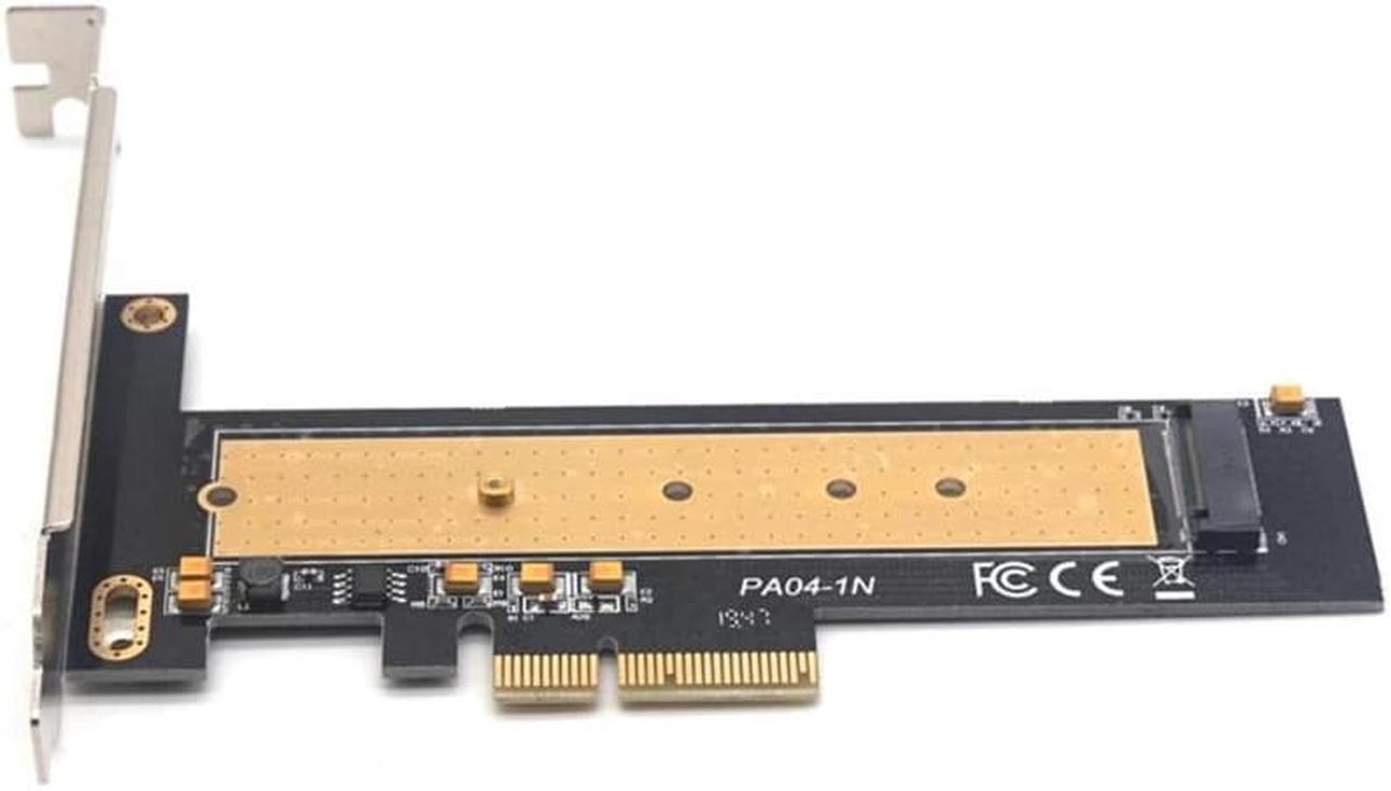 Alt view image 2 of 7 - Weastlinks M.2 NVME/NGFF SSD to PCI-e PCI Express X4 X8 X16 Adapter Converter Card With Long Short Dam-board and Screwdriver Adapter