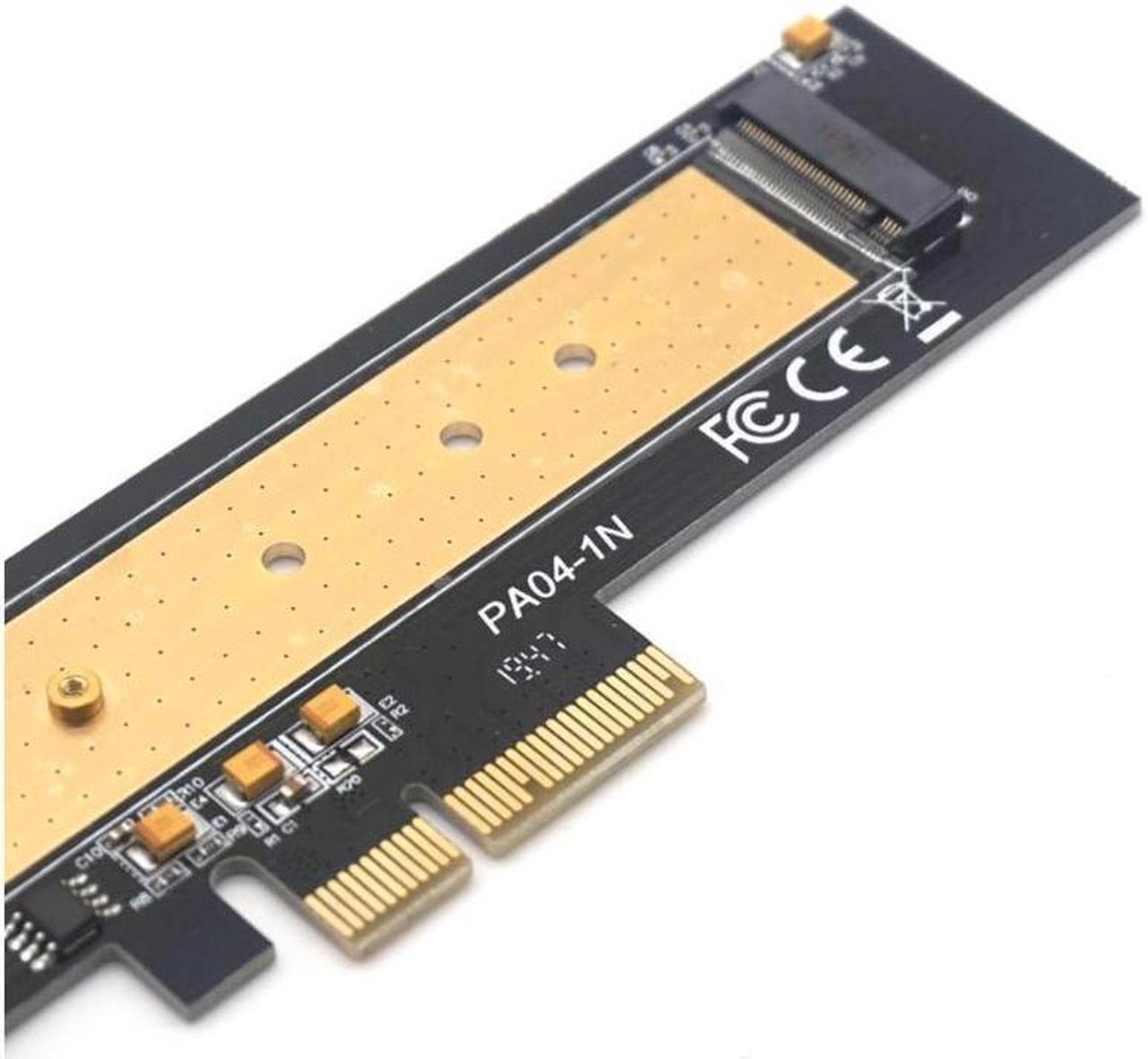 Alt view image 4 of 7 - Weastlinks M.2 NVME/NGFF SSD to PCI-e PCI Express X4 X8 X16 Adapter Converter Card With Long Short Dam-board and Screwdriver Adapter