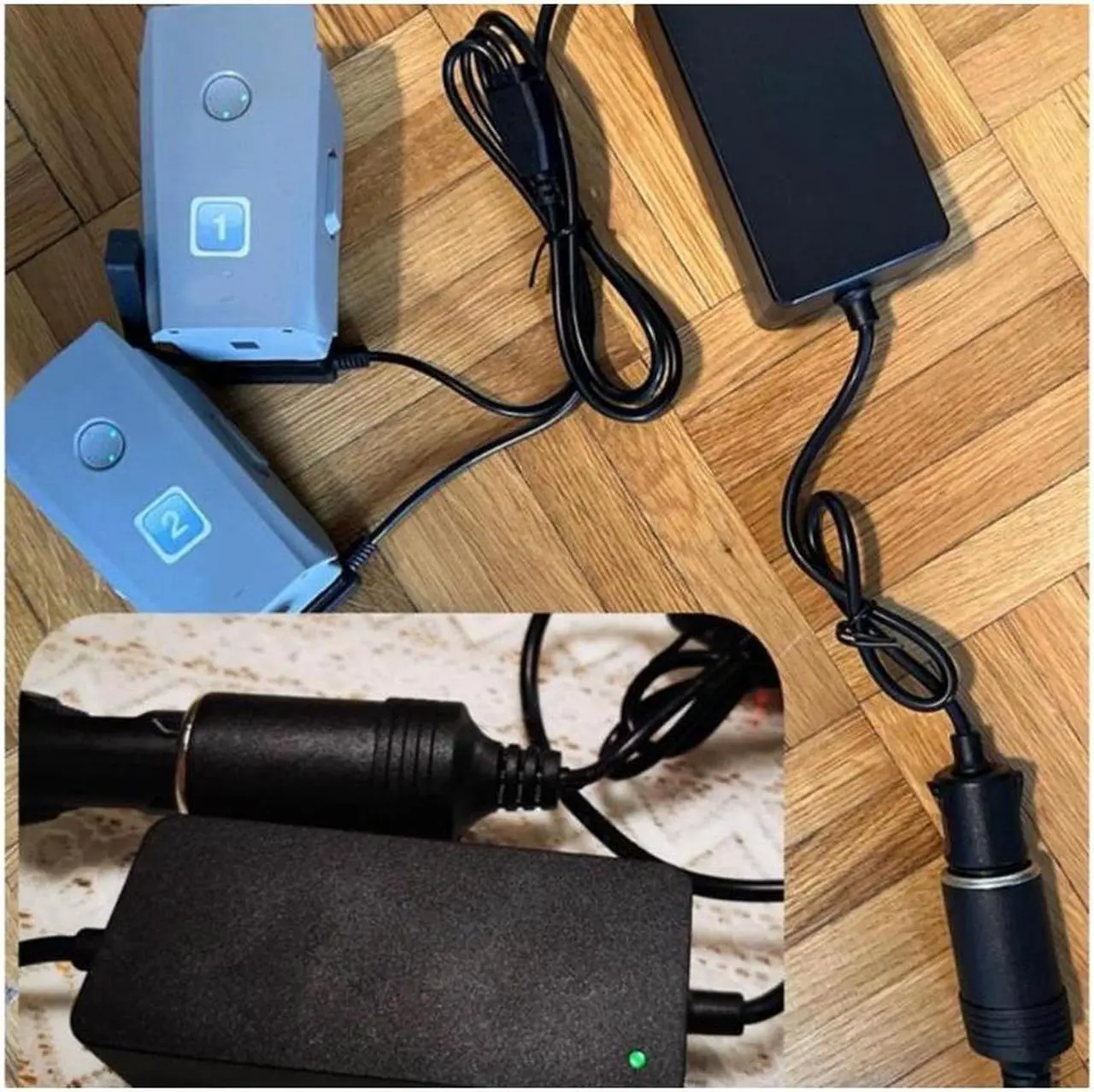 Alt view image 3 of 6 - USB C PD Type C Male to 12V Car Cigarette lighter Socket Female Step Up Cable for Driving Recorder GPS E-Dog Car Fan