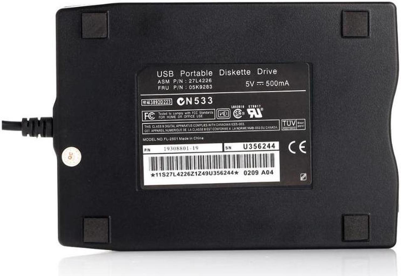 Alt view image 6 of 6 - 1.44Mb 3.5" USB External Portable Floppy Disk Drive Diskette FDD for Laptop PC