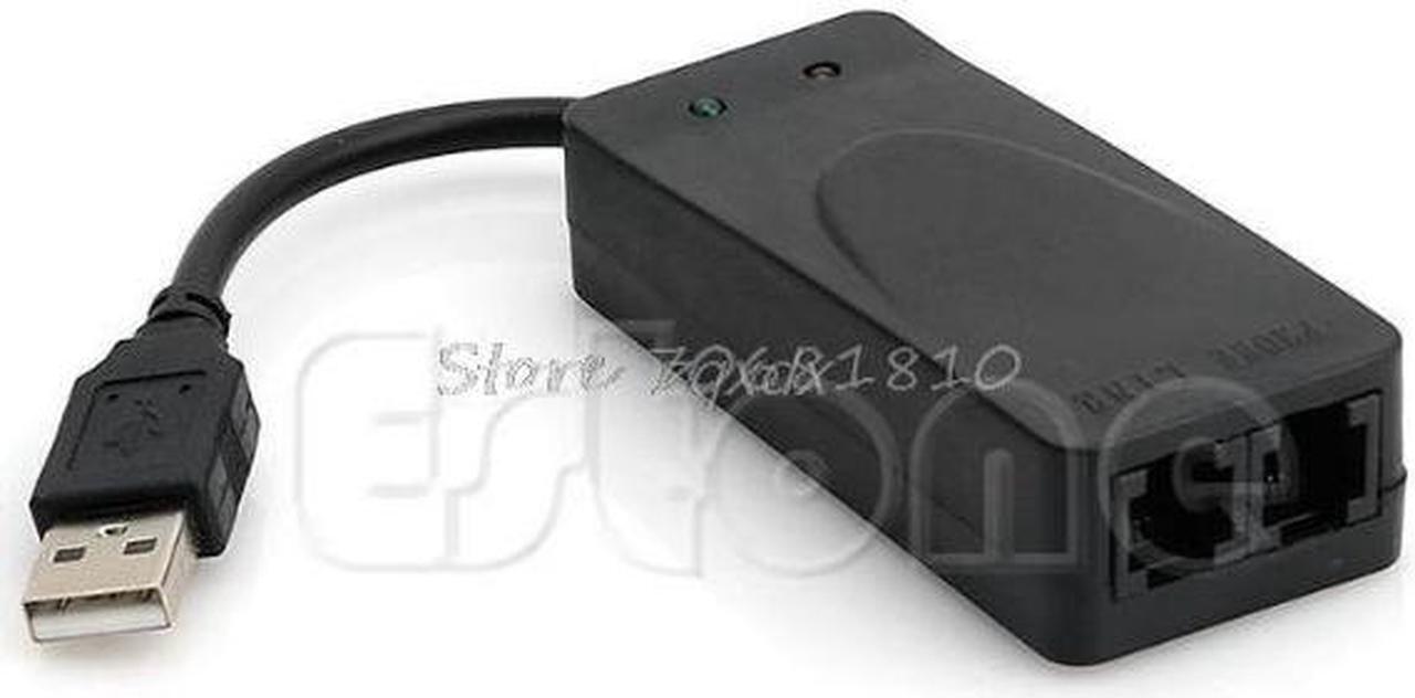 Alt view image 3 of 5 - 2 Dual RJ11 Ports USB 56K External Dial Up Voice Fax Data Modem For Windows 7 8 Z09 Drop ship