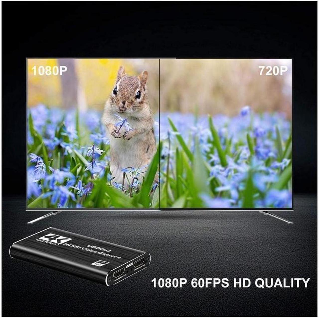 Alt view image 6 of 7 - 4K Audio Video Capture Card, Rybozen USB 3.0 HDMI Video Capture Device, Full HD 1080P for Game Recording, Live Streaming Broadcasting