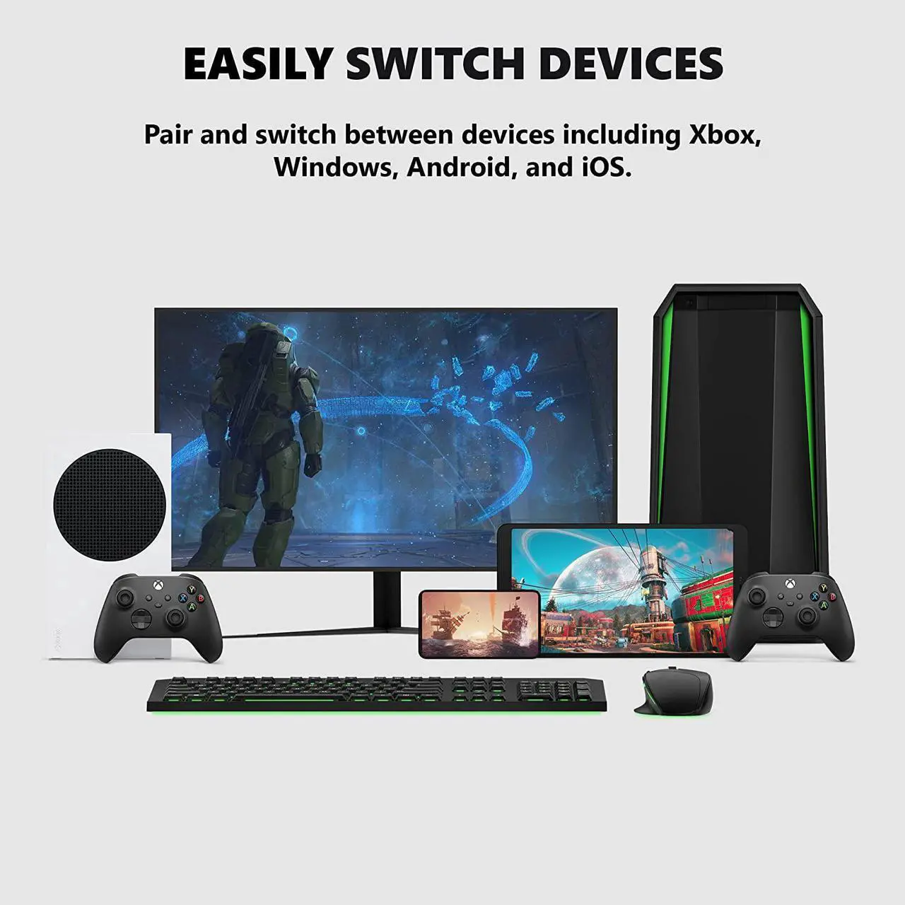 Alt view image 4 of 7 - Xbox Core Wireless Controller  Carbon Black