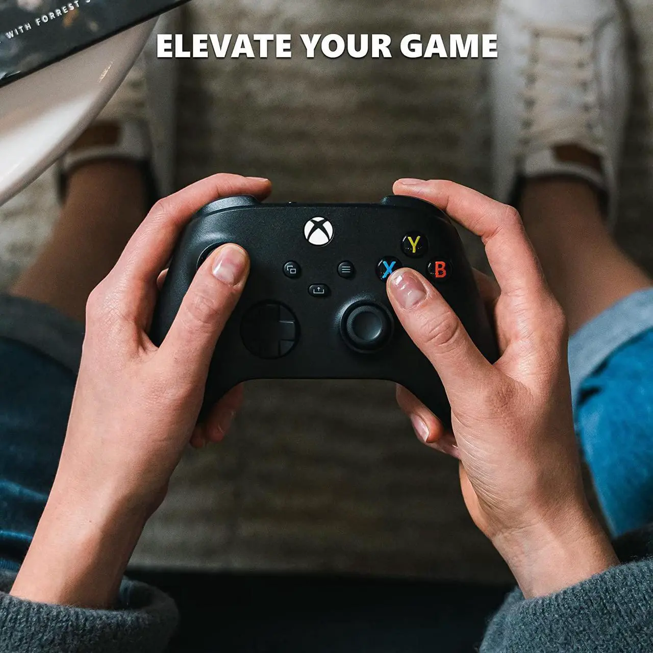 Alt view image 3 of 7 - Xbox Core Wireless Controller  Carbon Black