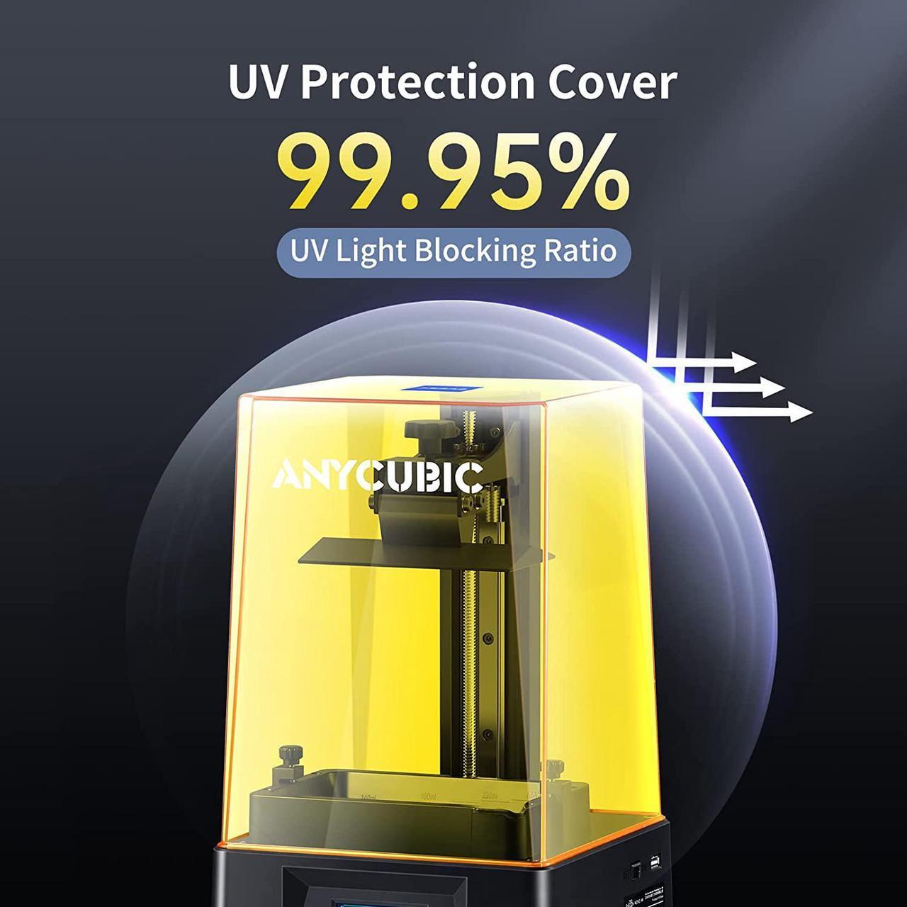 Alt view image 5 of 6 - ANYCUBIC Photon Mono 4K, Resin 3D Printer with 6.23" Monochrome Screen, Upgraded UV LCD 3D Printer and Fast & Precise Printing, 5.19" x 3.14" x 6.49" Printing Size