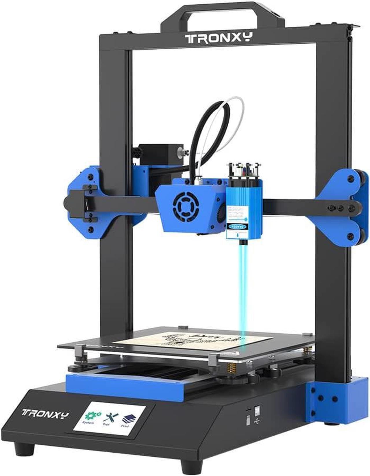 Main image of TRONXY XY-3 SE 3D Printer, 3D Printing & Laser Engraving 2 in 1 Filament FDM 3D Printer with Smart Auxiliary Leveling, Printing Size 10.03'' x 10.03'' x 10.23'' & Engraving Size 7.48'' x 10.03''