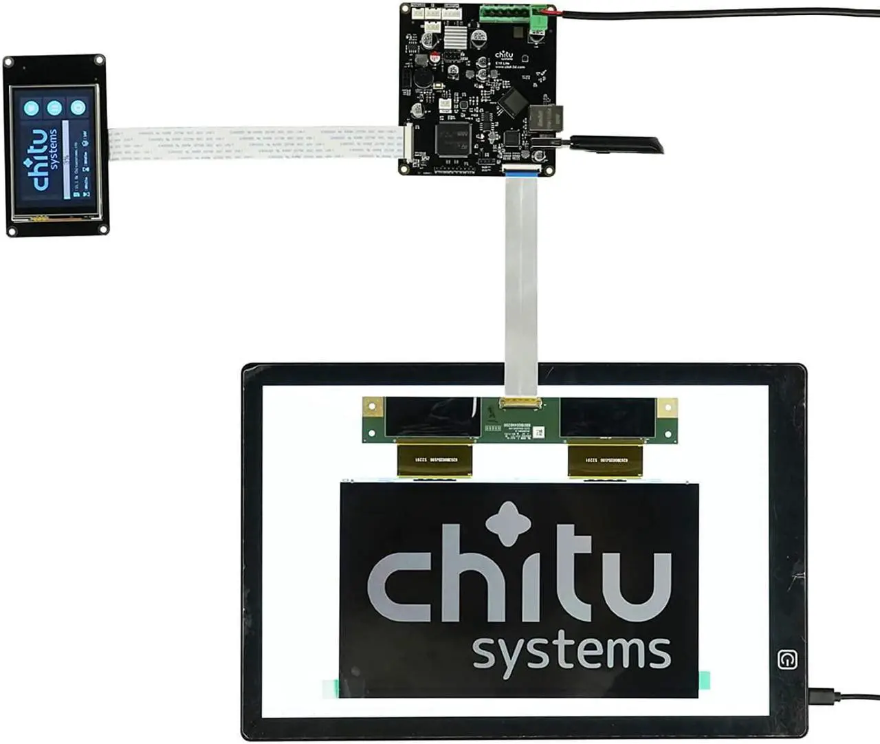 Alt view image 3 of 3 - for Elegoo Saturn 2/ Phrozen Sonic Mighty 8K Screen Replacement, 10.1 Inches Monochrome LCD 7680x4320 Resolution for 8K Light Curing Print Screen