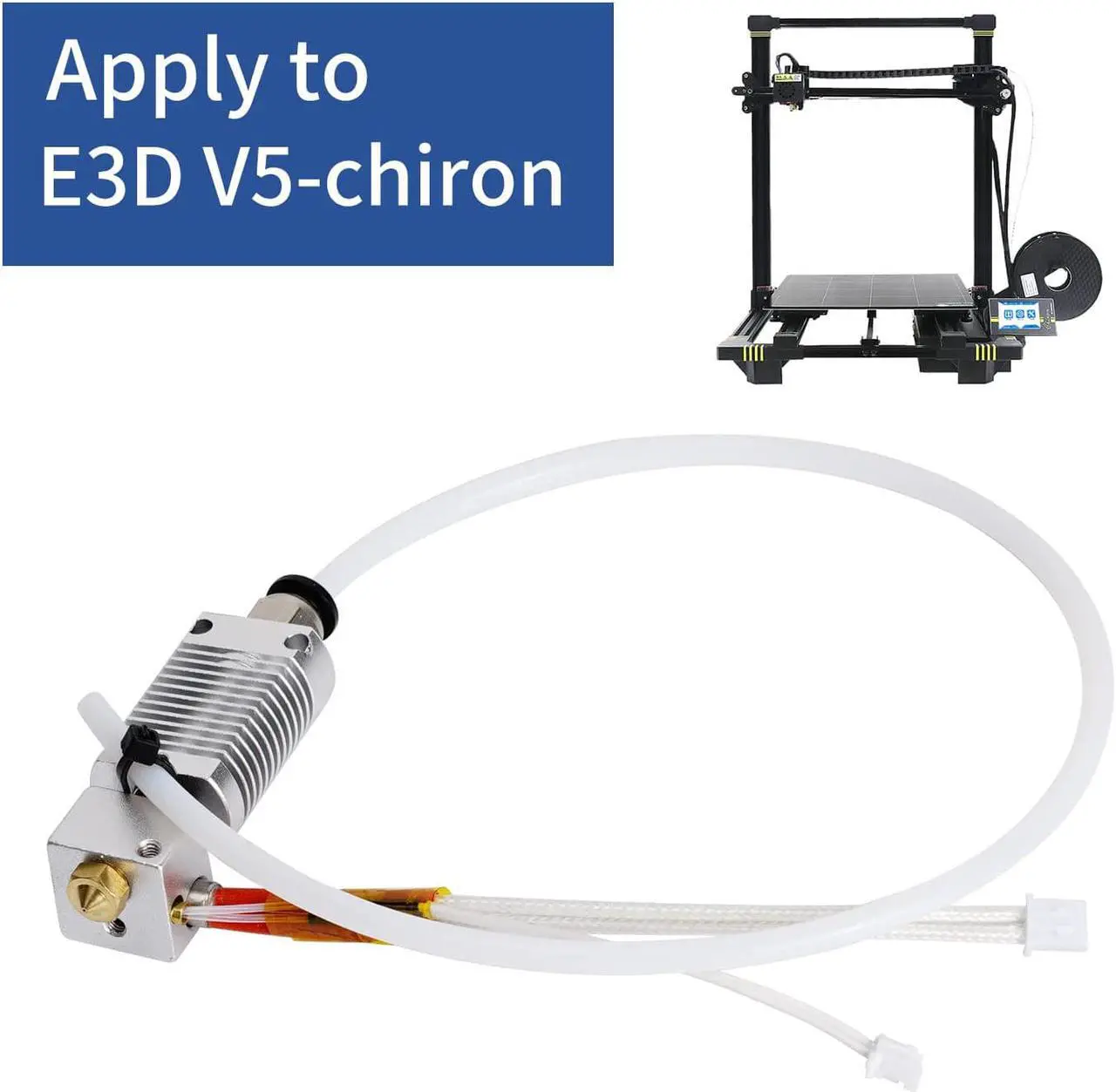 Alt view image 3 of 7 - E3D V5-chiron 3D Printer Extruder Print Head HotendHigh Speed Printing for ANYCUBIC Chiron