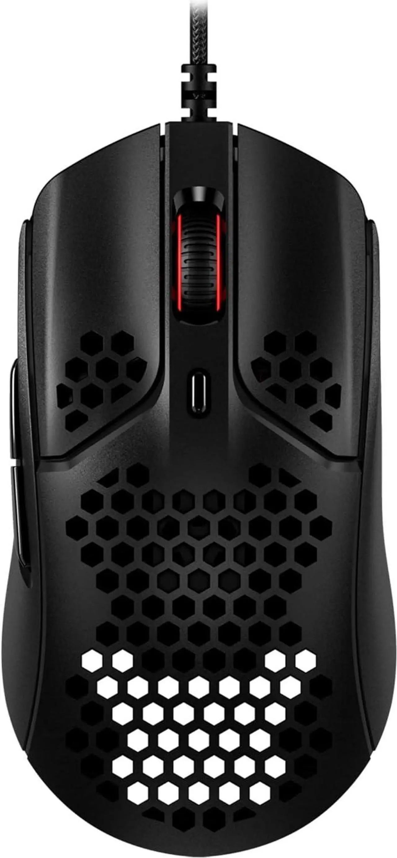 Main image of HyperX Pulsefire Haste  Gaming Mouse, Ultra-Lightweight, 59g, Honeycomb Shell, Hex Design, RGB, HyperFlex USB Cable, Up to 16000 DPI, 6 Programmable Buttons,Black