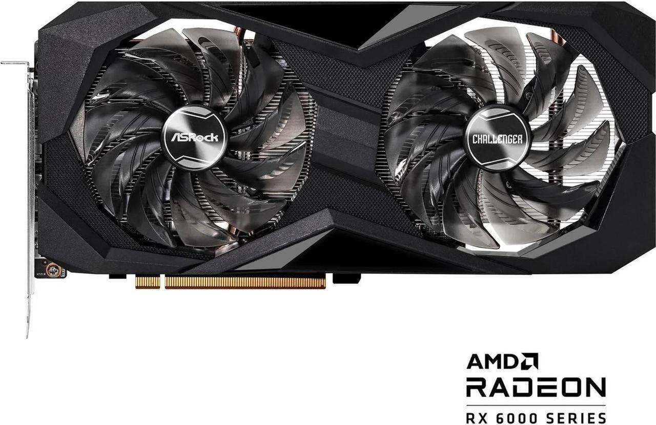 Main image of ASRock Radeon RX 6600 Challenger D 8GB GDDR6 PCI Express 4.0 Video Card RX6600 CLD 8G