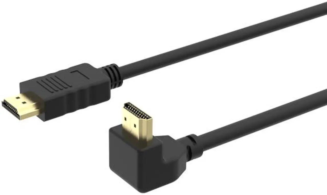 Main image of SSUPD Meshlicious Case Accessory - 90 Degree HDMI Cable Up Right Angle High Speed 2.0 HDMI Cable - Supports Ethernet, Full HD 3D, 4K HDR and ARC (4K@60Hz, 18Gbps) - 6.6 Ft / 2M