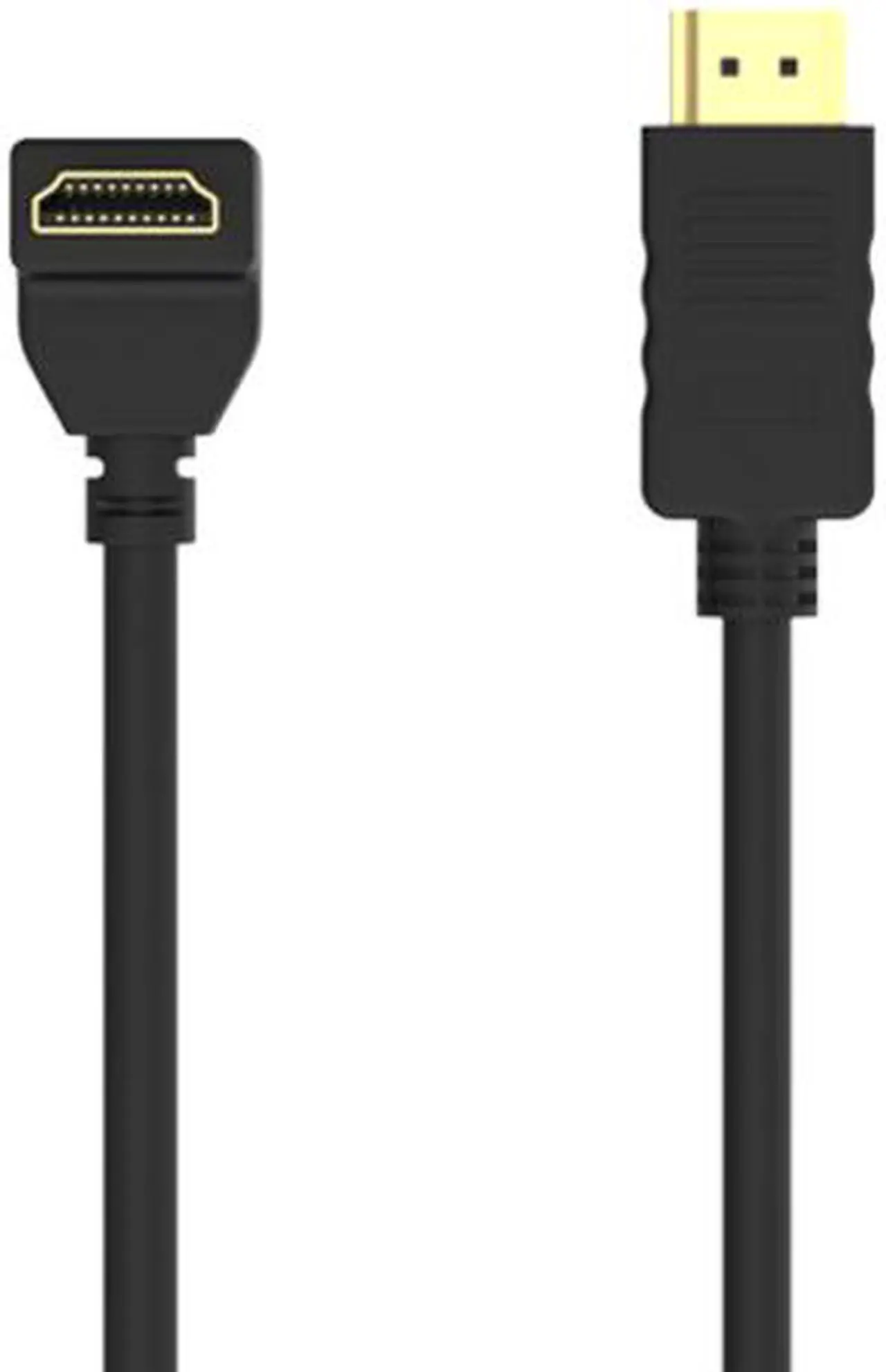 Alt view image 2 of 6 - SSUPD Meshlicious Case Accessory - 90 Degree HDMI Cable Up Right Angle High Speed 2.0 HDMI Cable - Supports Ethernet, Full HD 3D, 4K HDR and ARC (4K@60Hz, 18Gbps) - 6.6 Ft / 2M