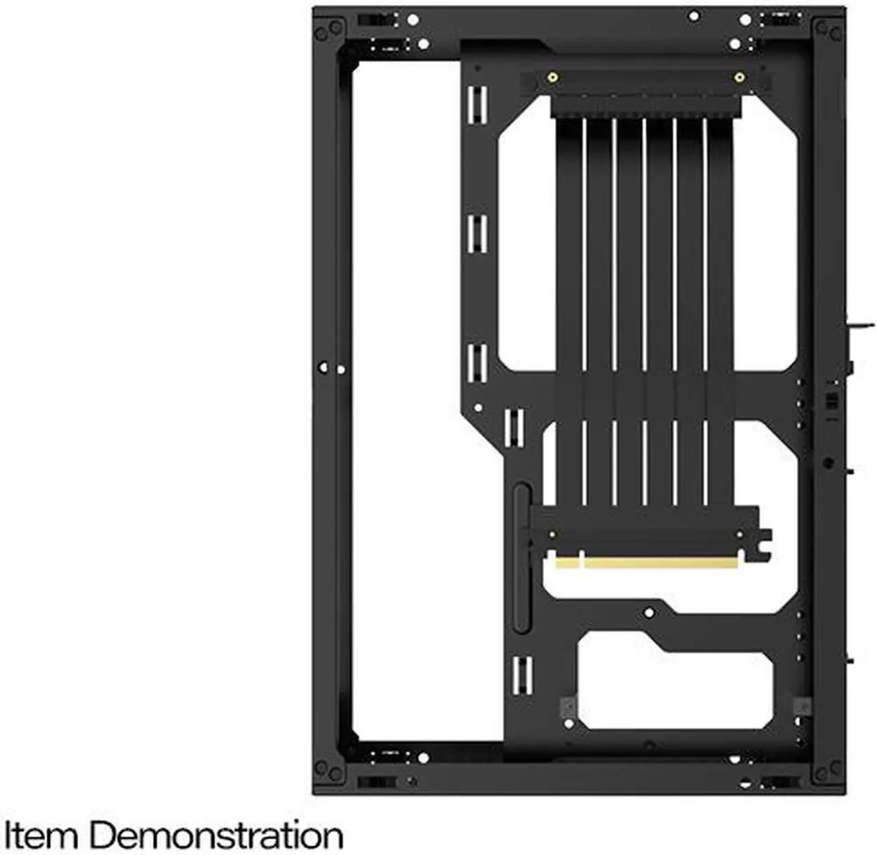 Alt view image 3 of 5 - SSUPD Meshlicious Case Accessory - Premium PCIe 3.0 x16 Extension Cable, 200mm GPU Riser Card