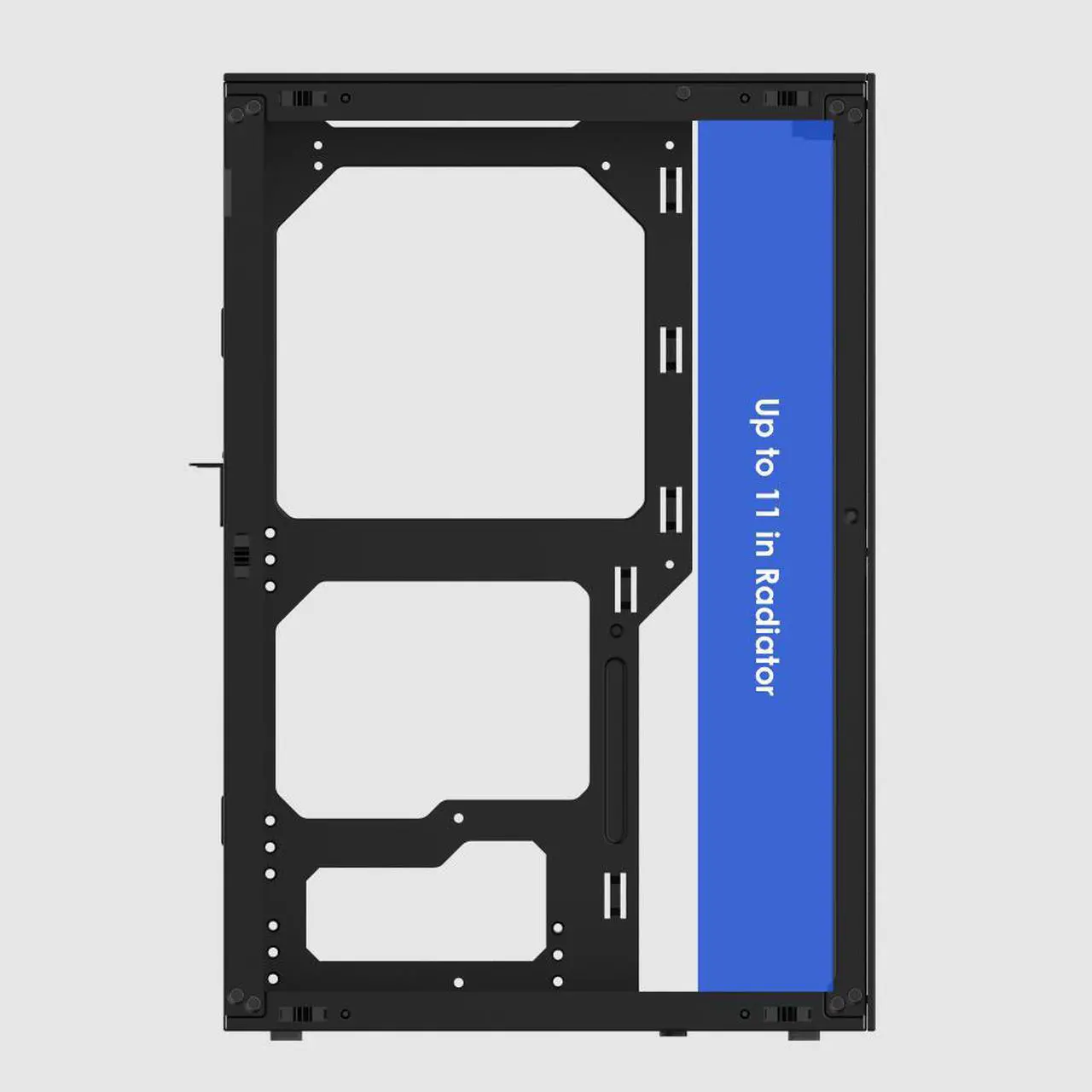 Alt view image 6 of 6 - SSUPD Meshlicious Mini-ITX Small Form Factor (SFF) Case - Full Mesh Side Panel with PCIe 4.0 Riser Cable - Black Color, Tool-Free and Easy Accessibility