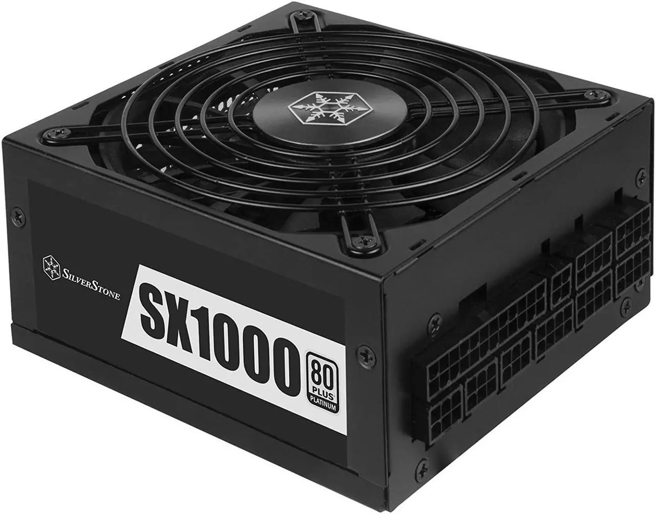 Alt view image 2 of 4 - SilverStone Technology SX1000 Platinum, 80 Plus Platinum 1000W Fully Modular SFX-L Power Supply, SX1000-LPT  V1.1
