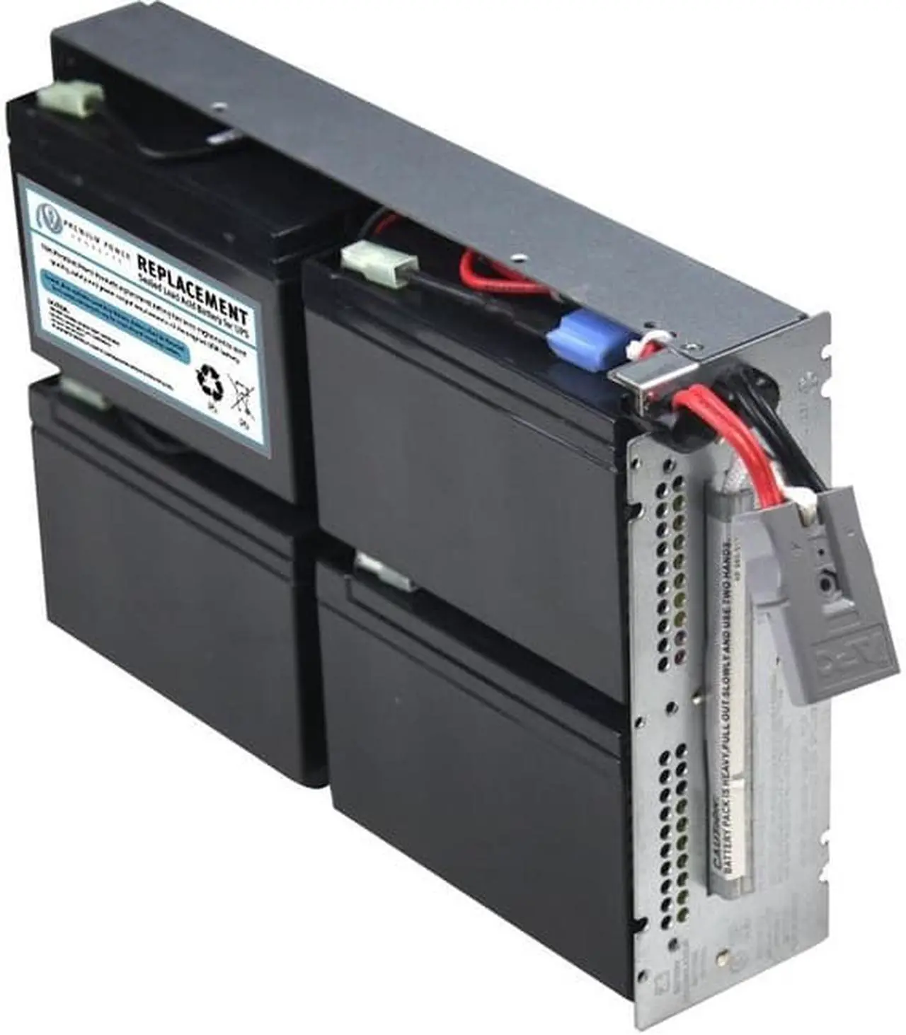 Alt view image 4 of 4 - eReplacements SLA132-ER Rbc132- - Ups Battery - 1 X Lead Acid - For P/N: Smc1500-2U, Smc1500I-2U, Smt1000Rm2U, Smt1000Rmi2U