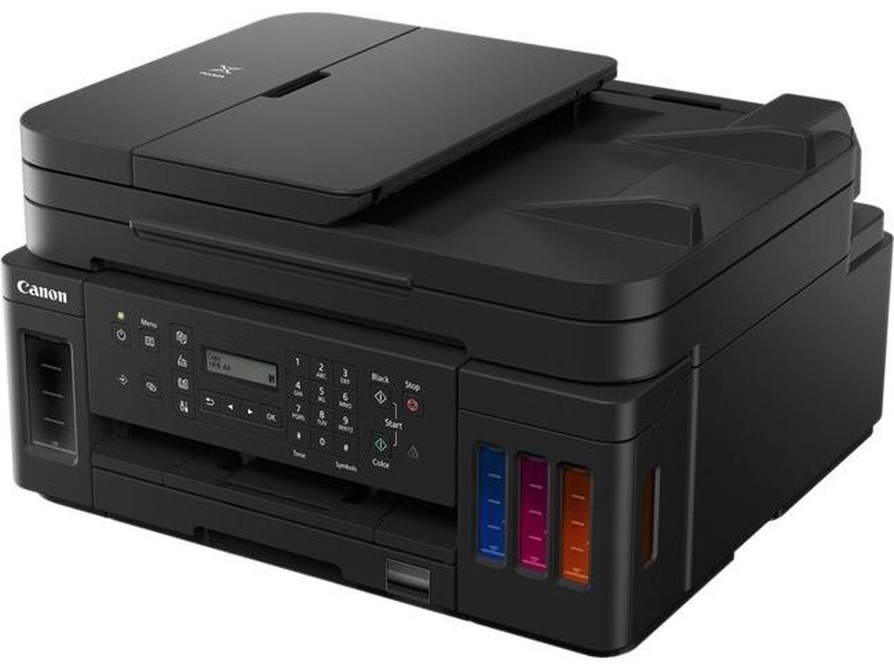 Alt view image 8 of 20 - Canon PIXMA G7020 Wireless MegaTank All-in-One Printer