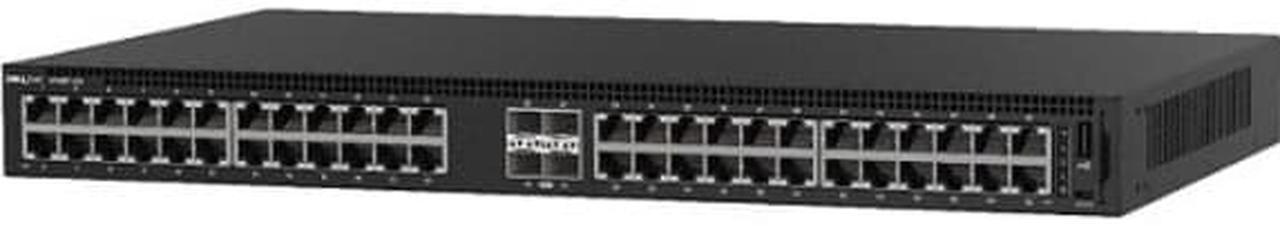 Alt view image 4 of 6 - Dell - 386WH - Dell EMC Networking N1148T-ON - Switch - managed - 48 x 10/100/1000 + 4 x 10 Gigabit SFP+ -
