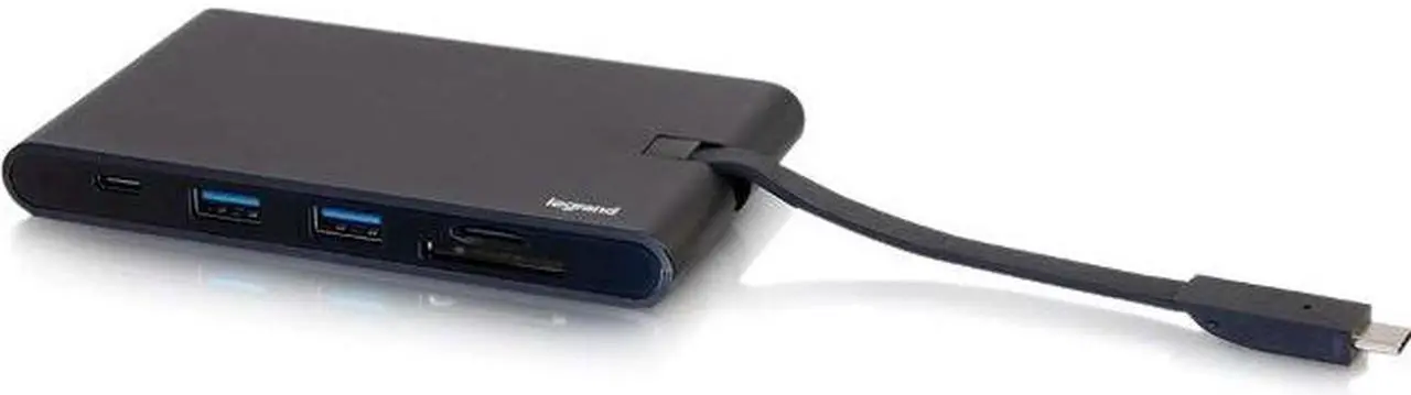 Alt view image 7 of 9 - C2g Usb C Docking Station - Multiport - Hdmi Vga And Ethernet With Power