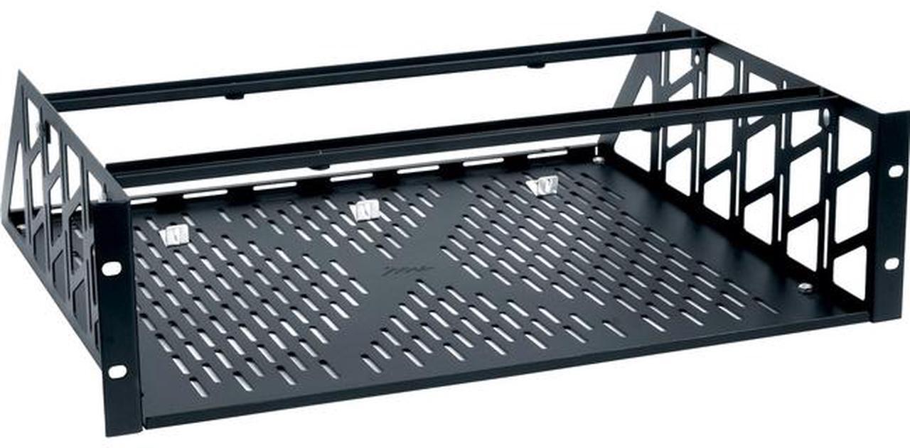 Alt view image 3 of 3 - Middle Atlantic Products - RC-3 - Middle Atlantic RC Series RC-3 Rack Shelf - 3U Rack Height x 19 Rack Width - Black -