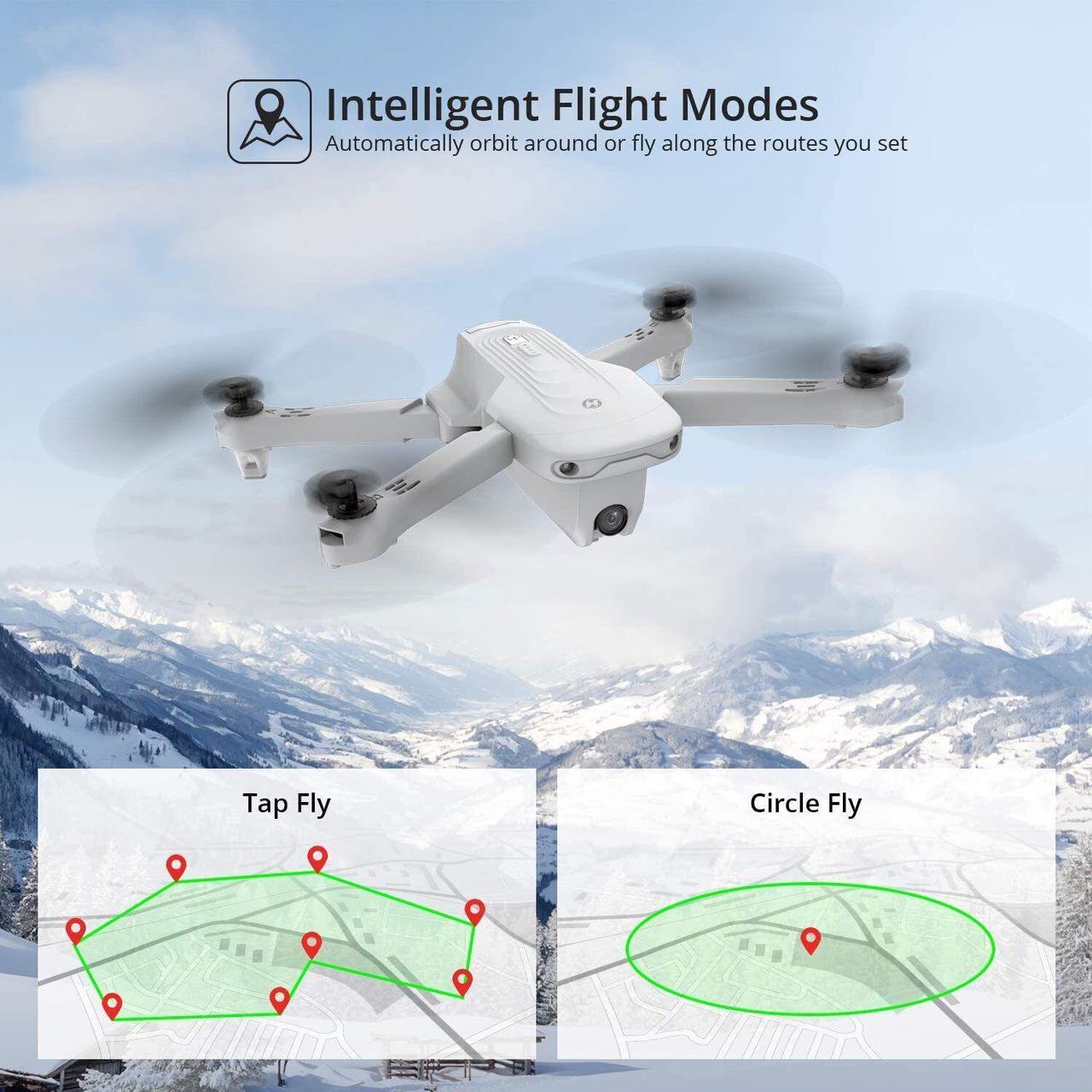 Alt view image 5 of 7 - Holy Stone HS175 Drone with Camera for Adults 2K UHD, GPS Auto Return, 5GHz FPV RC Quadcopter Follow Me, Waypoints, Circle Fly, Optical Flow, Headless Mode, 2 Batteries for 40 Min and Carrying Case