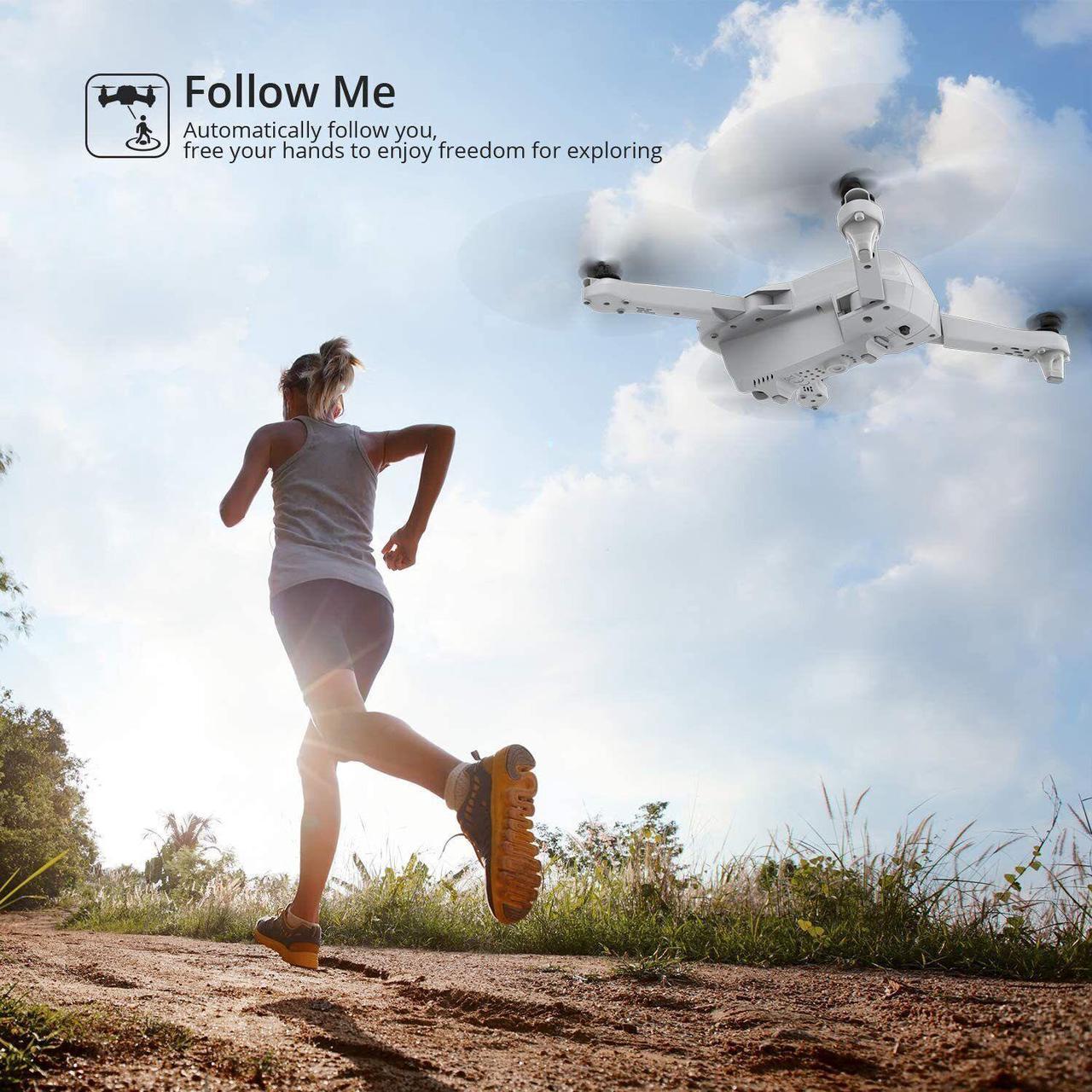 Alt view image 4 of 7 - Holy Stone HS175 Drone with Camera for Adults 2K UHD, GPS Auto Return, 5GHz FPV RC Quadcopter Follow Me, Waypoints, Circle Fly, Optical Flow, Headless Mode, 2 Batteries for 40 Min and Carrying Case