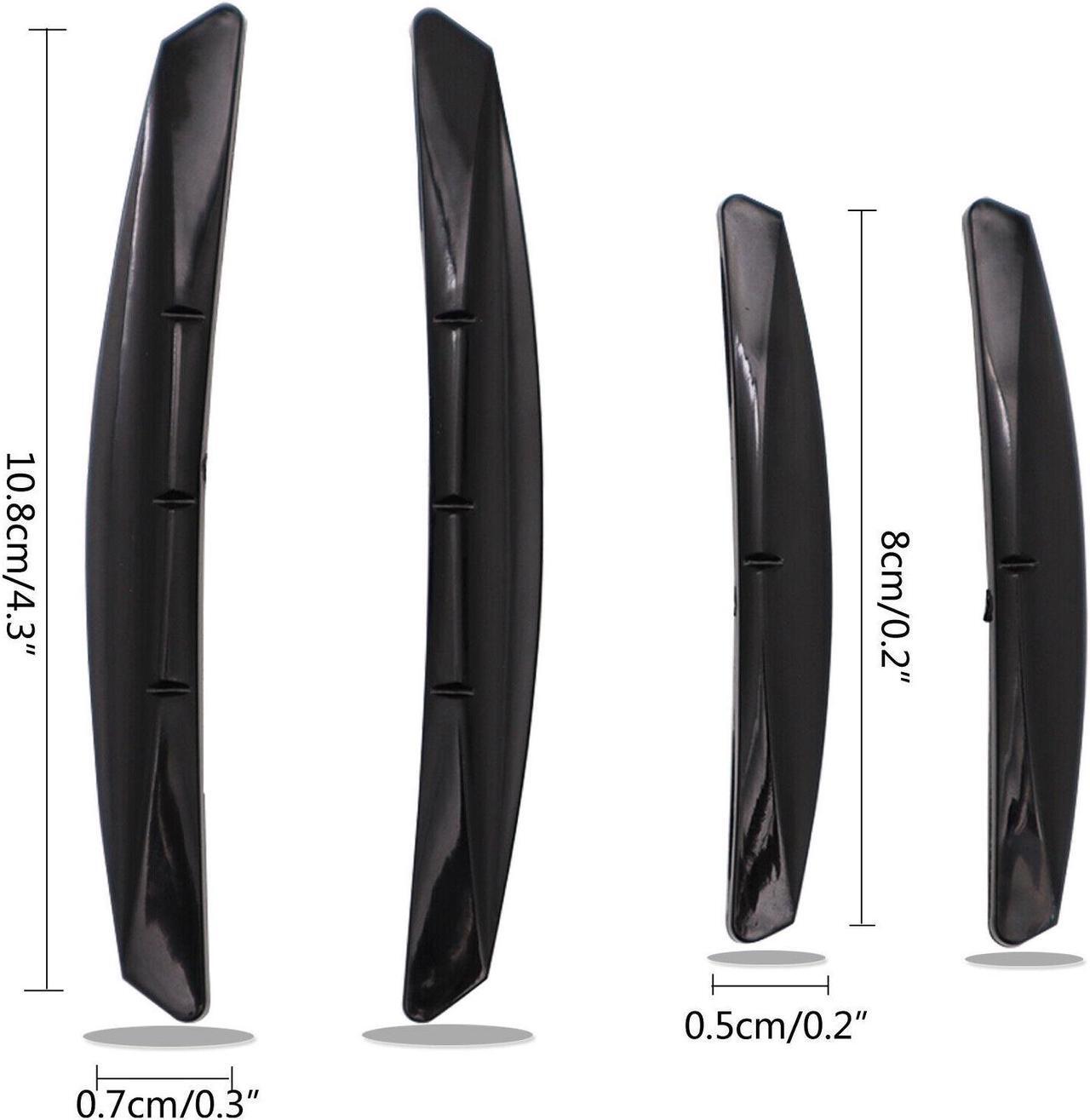 Alt view image 2 of 6 - Car Universal Door Guard Scratch Protector Edge Corner Anti-collision Strip US