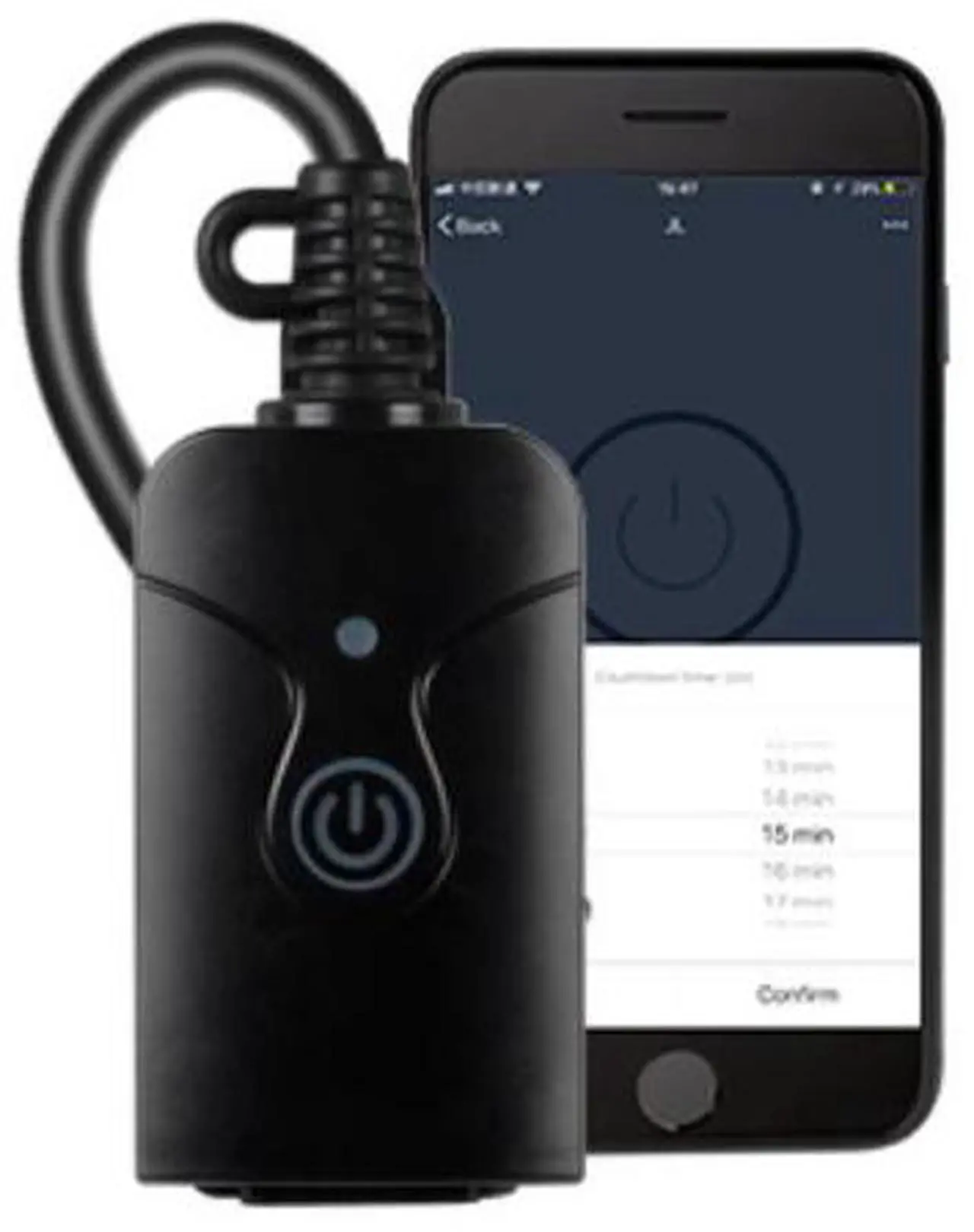 Alt view image 3 of 6 - Heavy Duty Outdoor Smart WiFi Plug Timer Wireless Remote Control by App