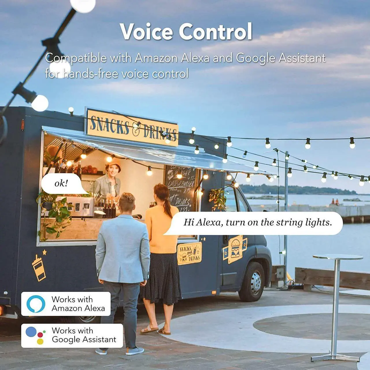 Alt view image 5 of 6 - Heavy Duty Outdoor Smart WiFi Plug Timer Wireless Remote Control by App