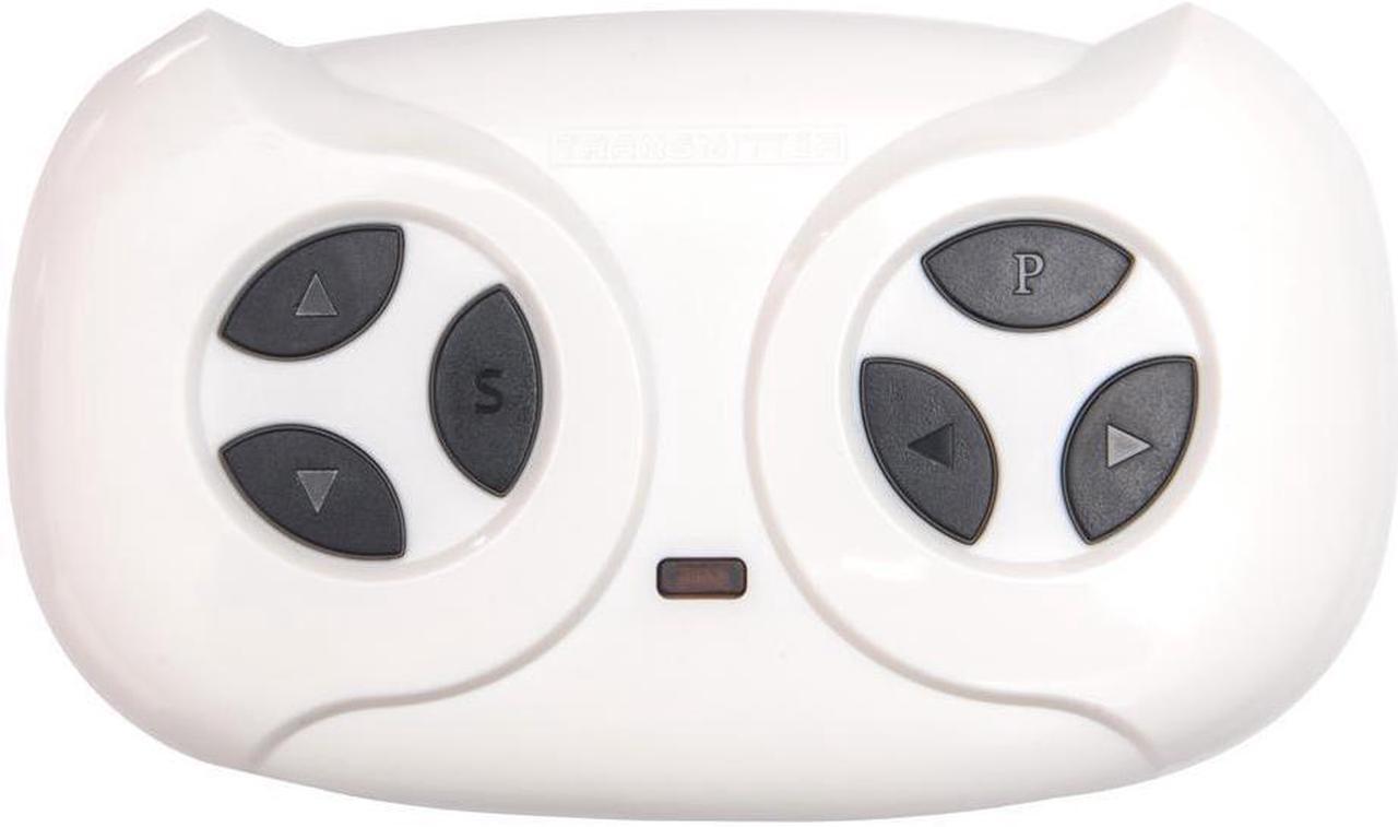 Alt view image 5 of 7 - White 12V Kids Ride On Car Electric Car W/ USB MP3 Player LED Lights Remote