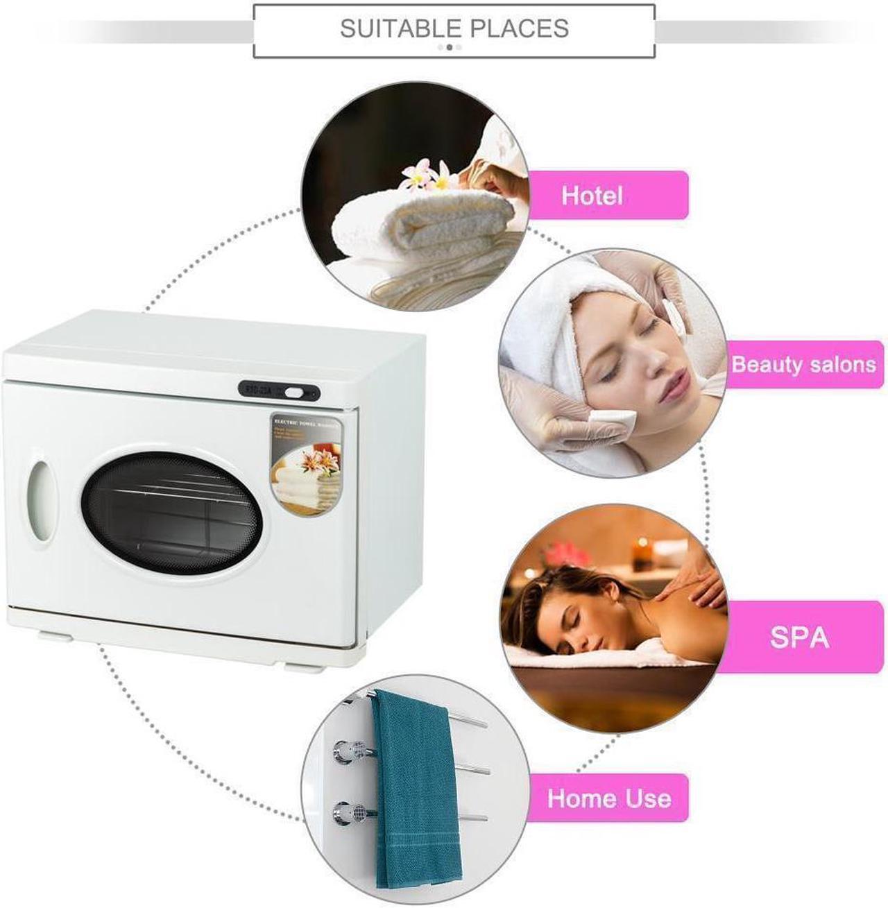 Alt view image 5 of 6 - 2in1 UV Sterilizer Facial Hot Towel Warmer Cabinet Spa Salon Beauty Equipment
