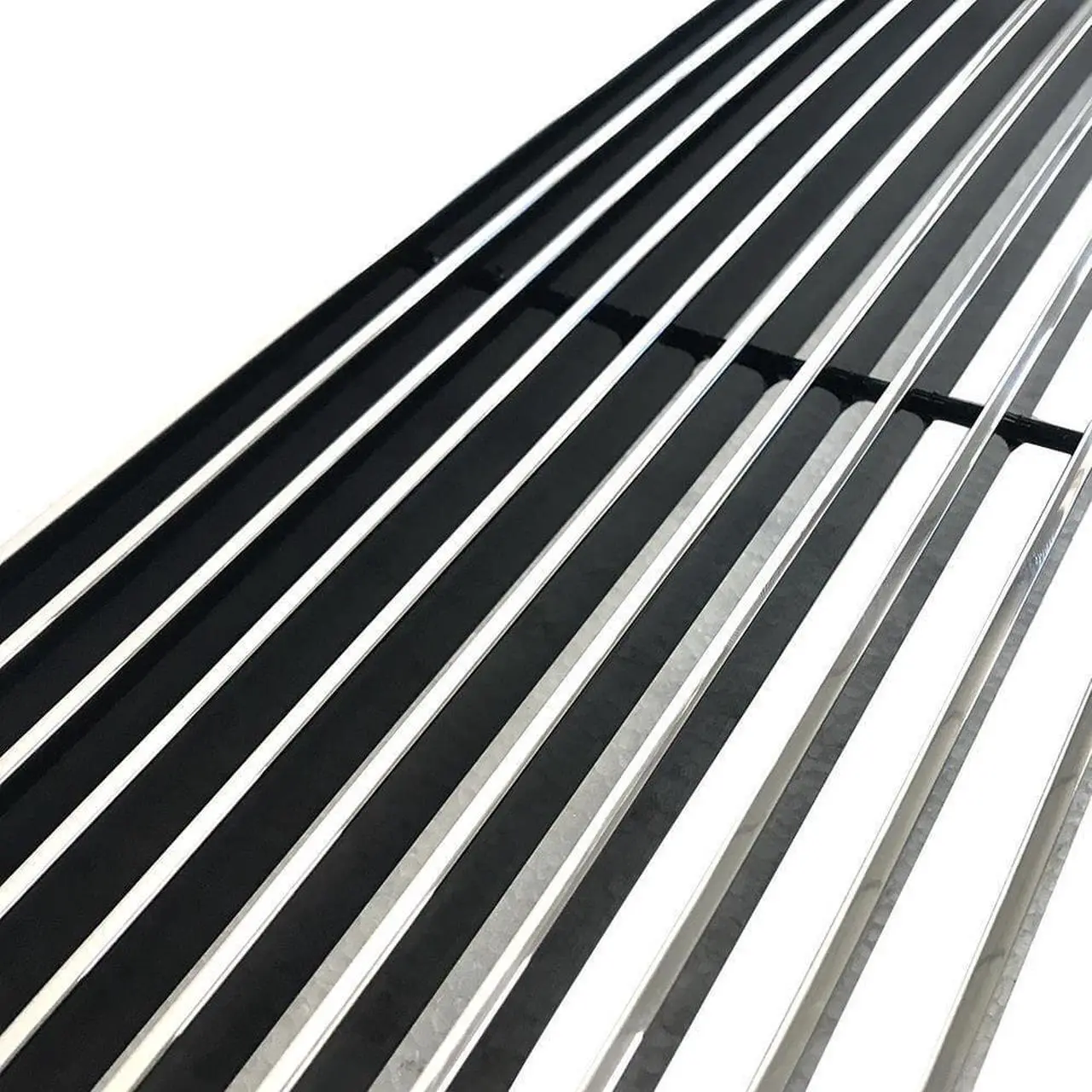 Alt view image 5 of 5 - Main Upper Billet Grille Grill Insert Aluminum Chrome Fits 1993-1997 Ford Ranger