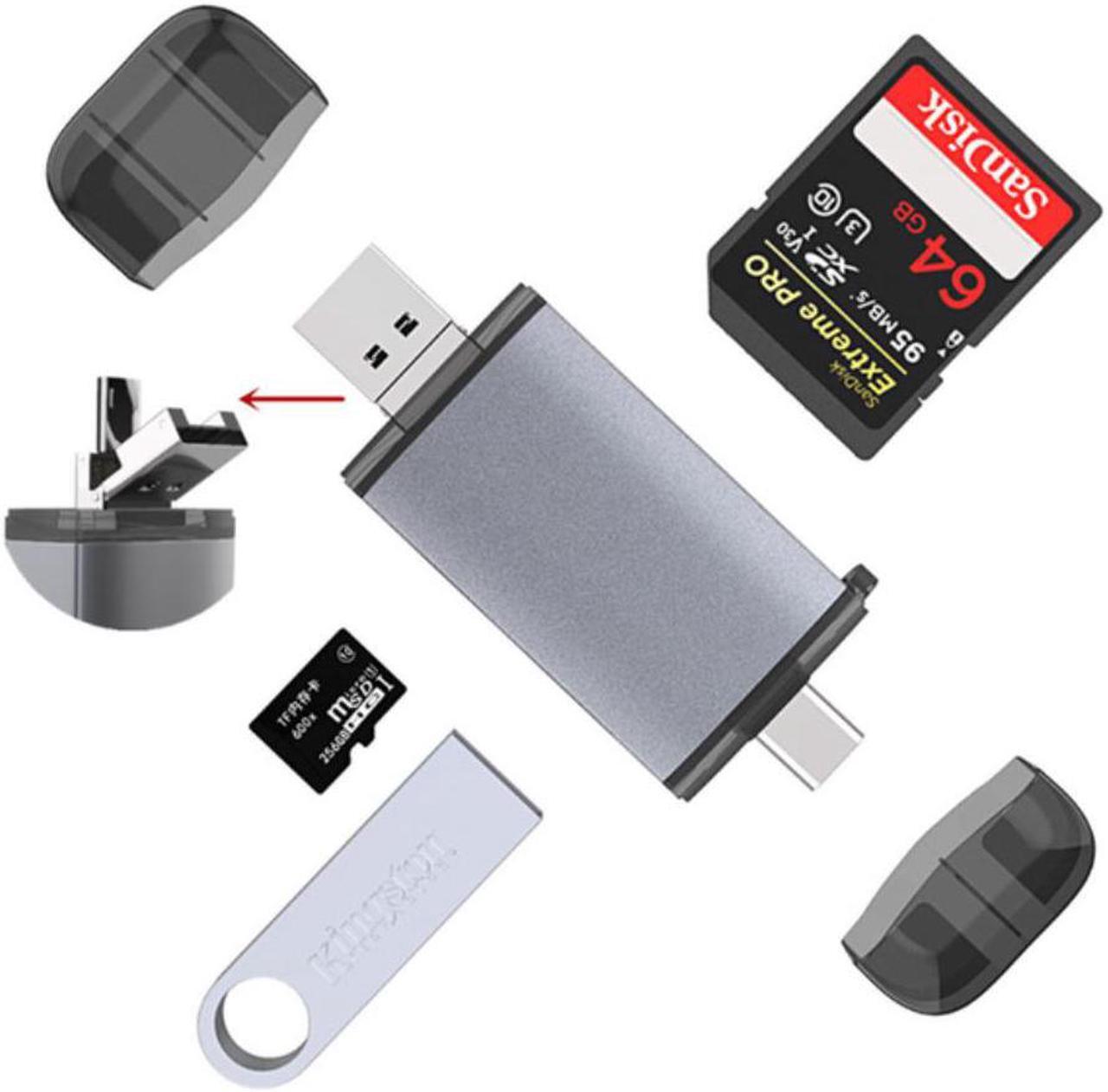 Main image of 6 In 1 Card Reader Micro USB 2.0 Type C To SD Micro SD TF Adapter Accessories OTG Cardreader Smart Memory SD Card Reader