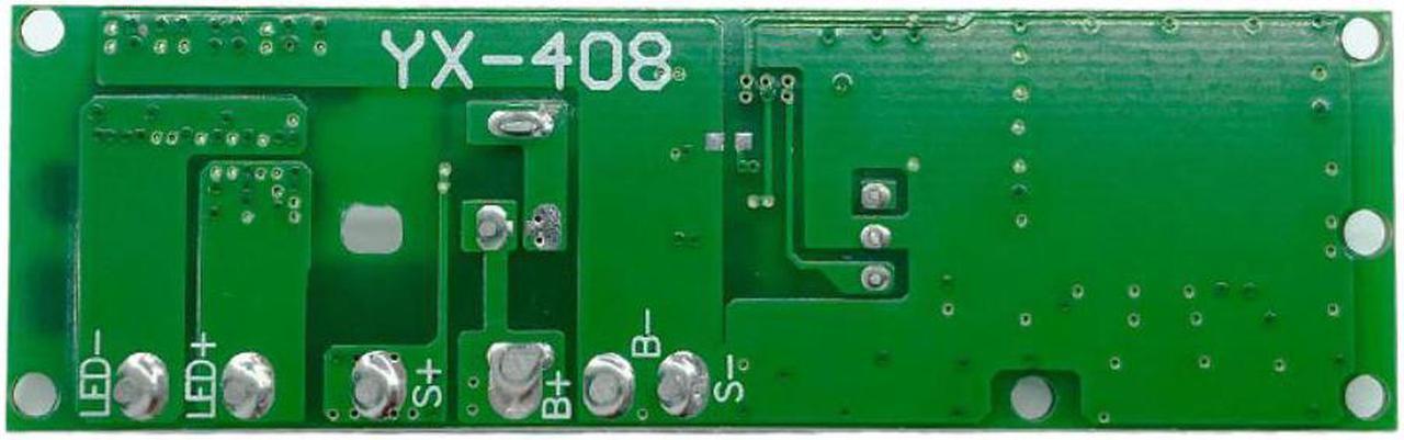 Alt view image 2 of 3 - With Remote Control 3.2V 3.7V Solar Light Controller Light Control + Radar Human Body Induction Circuit Board LED Driver Board