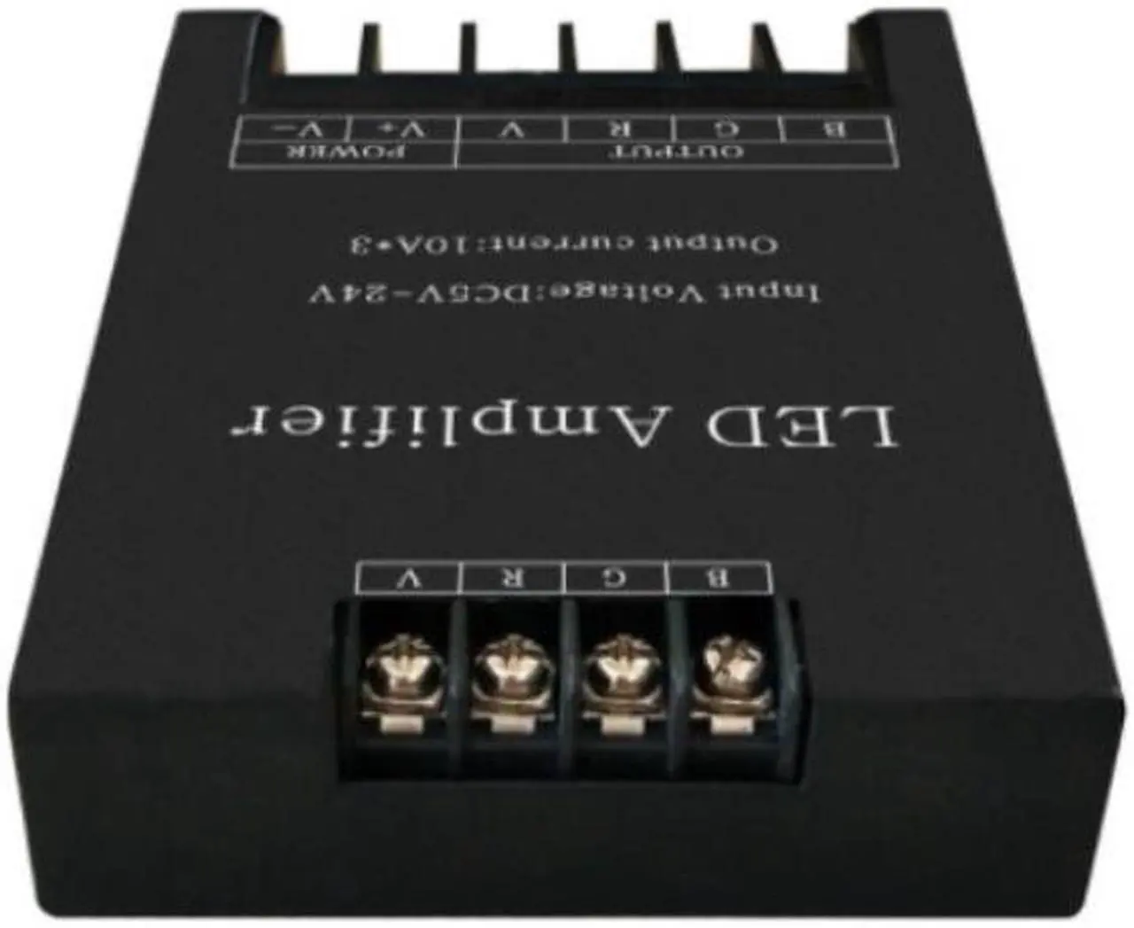 Alt view image 2 of 3 - Led RGB Amplifier Controller Input 5V/12V/24V 30A Signal Repeater 360W for 3528 5730 5050 RGB Led Strip