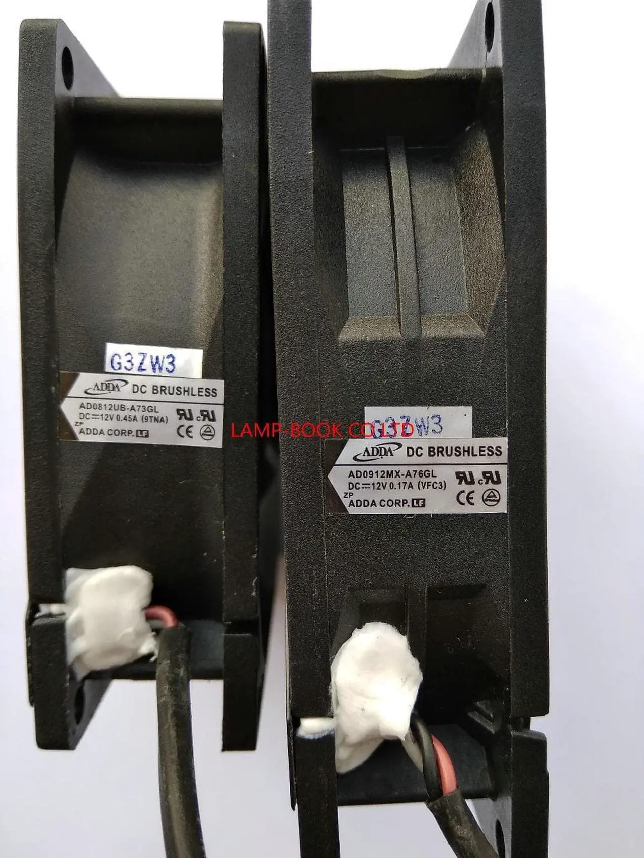 Main image of ORIGINAL AD0812UB-A73GL 12V 0.45A  FAN and AD0912MX-A76GL 12V 0.17A FAN FOR BENQ PROJECTOR