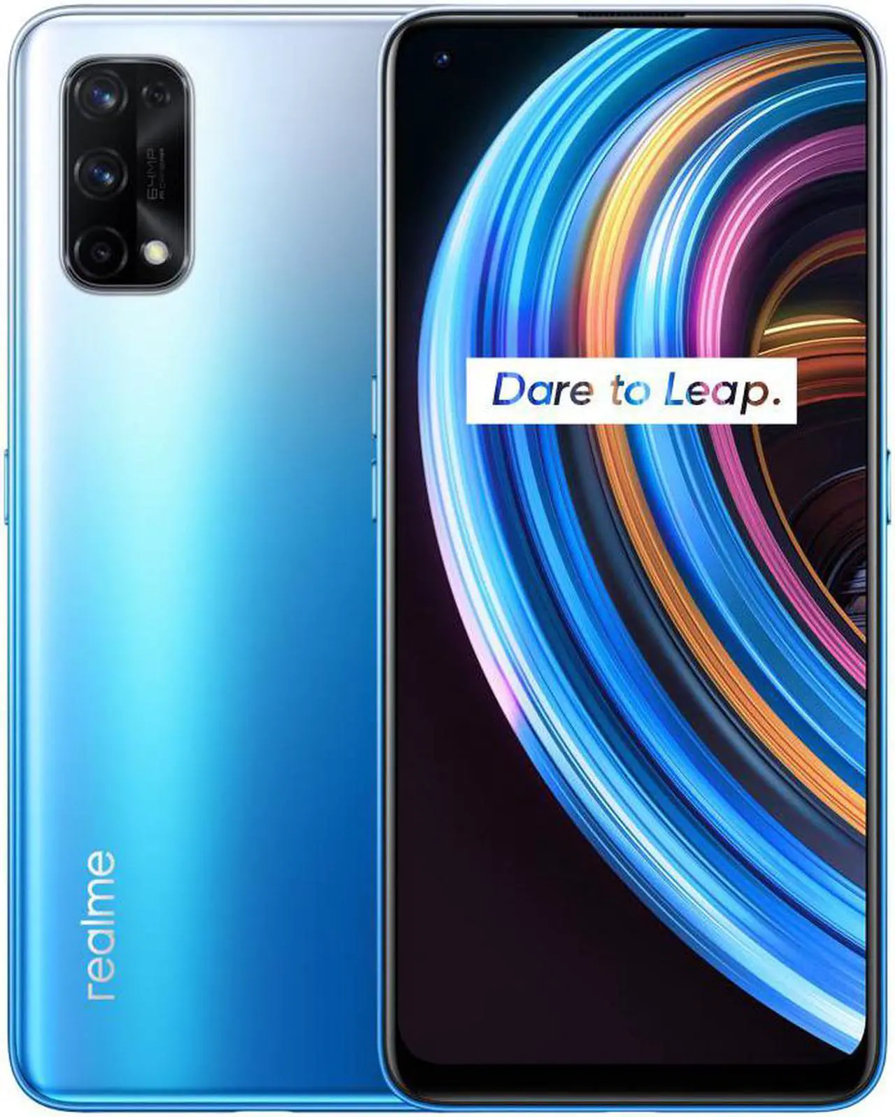 Realme X7 5G Smartphone 6.4-inch 6GB RAM 128GB ROM 4300mAh Battery Android 10-Pink Blue