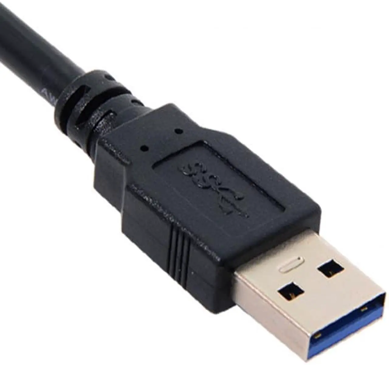 Alt view image 4 of 5 - Jimier 1m Waterproof Single USB 3.0 Extension Latch Mount Car AUX Cable for Dashboard Panel U3-030-1P