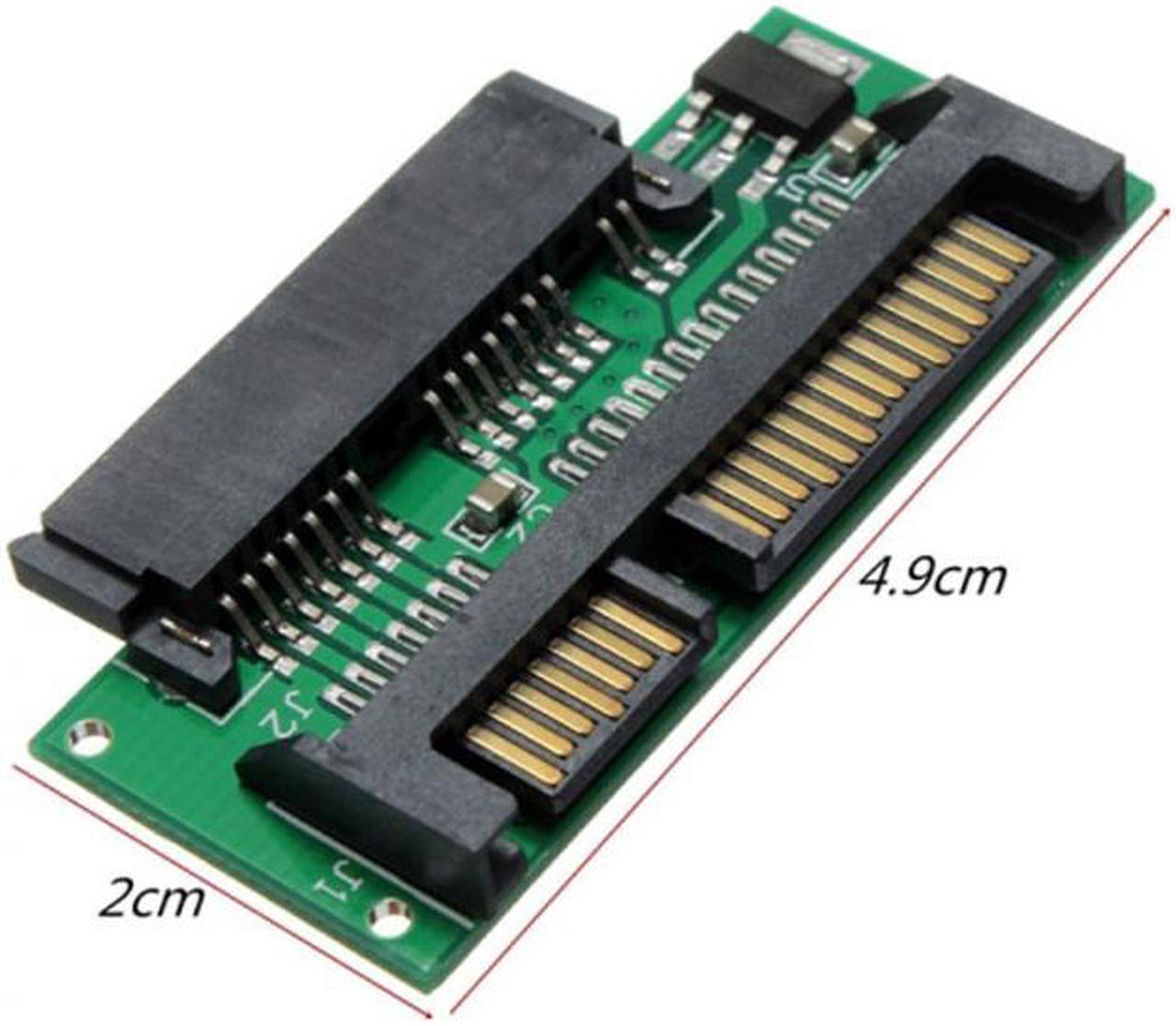 Alt view image 2 of 3 - FVH 1.8" Micro SATA SSD HDD Hard Disk Drive to 2.5" SATA Laptop Notebook Adapter PCB SA-076