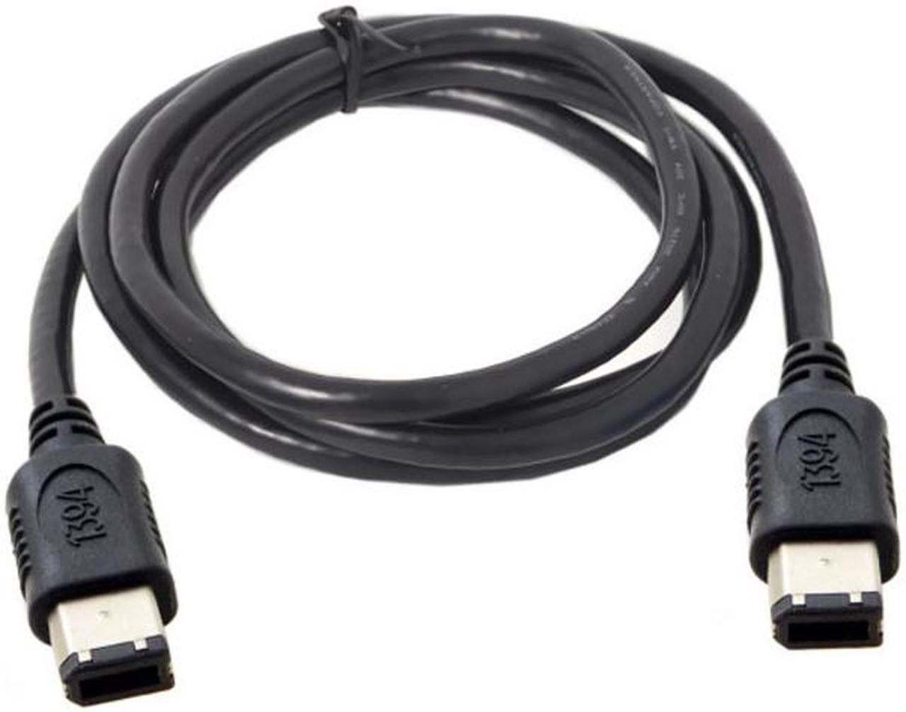 Alt view image 2 of 4 - FVH 6 PIN / 6PIN FireWire 400 - FireWire 400 6-6 ilink Cable IEEE 1394 1.8m Black FW-016 CA-017