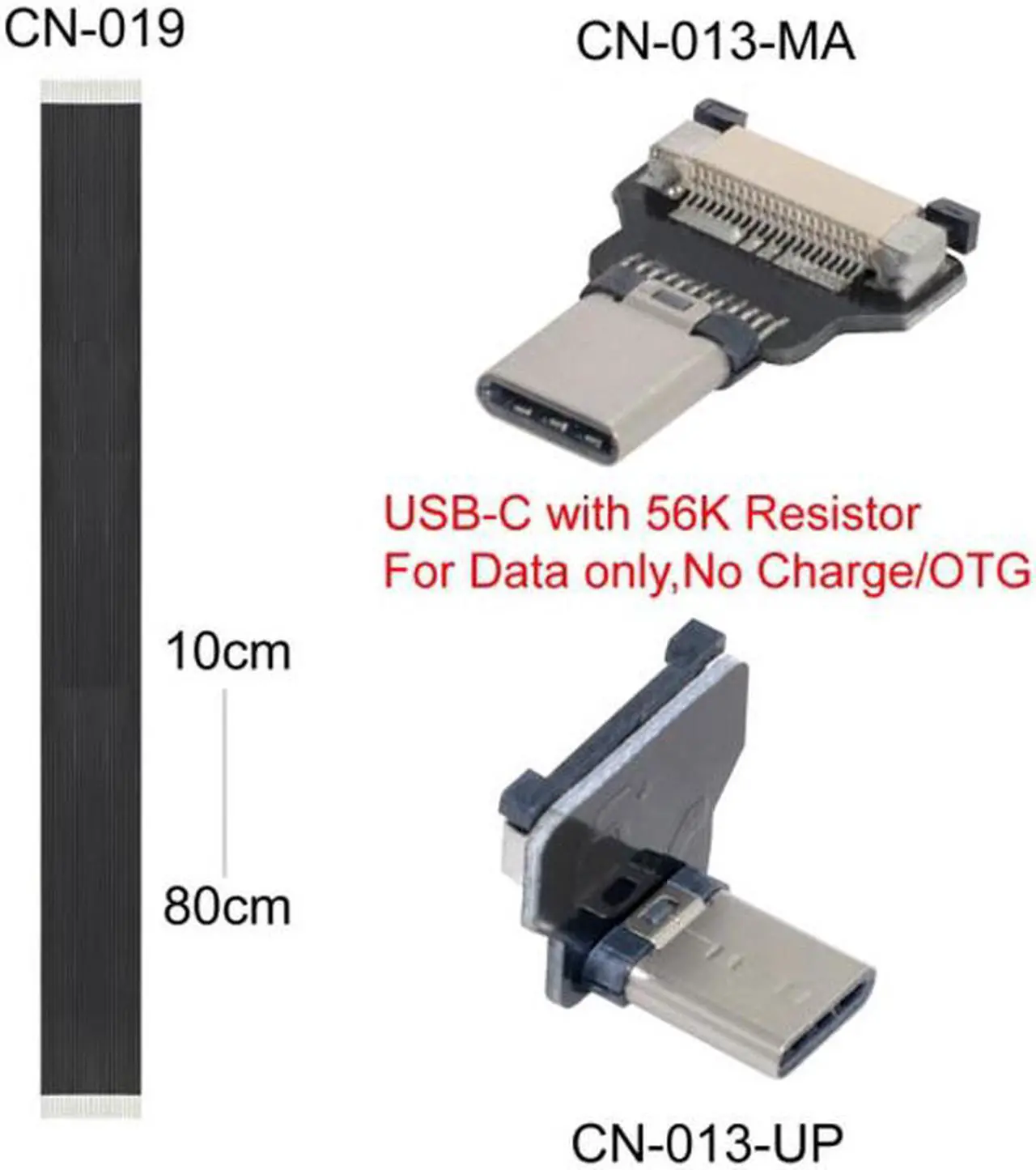 Alt view image 6 of 7 - CY CYFPV USB2.0  Male Straight Connector Socket for FPV HDTV Multicopter Aerial Photography CN-011