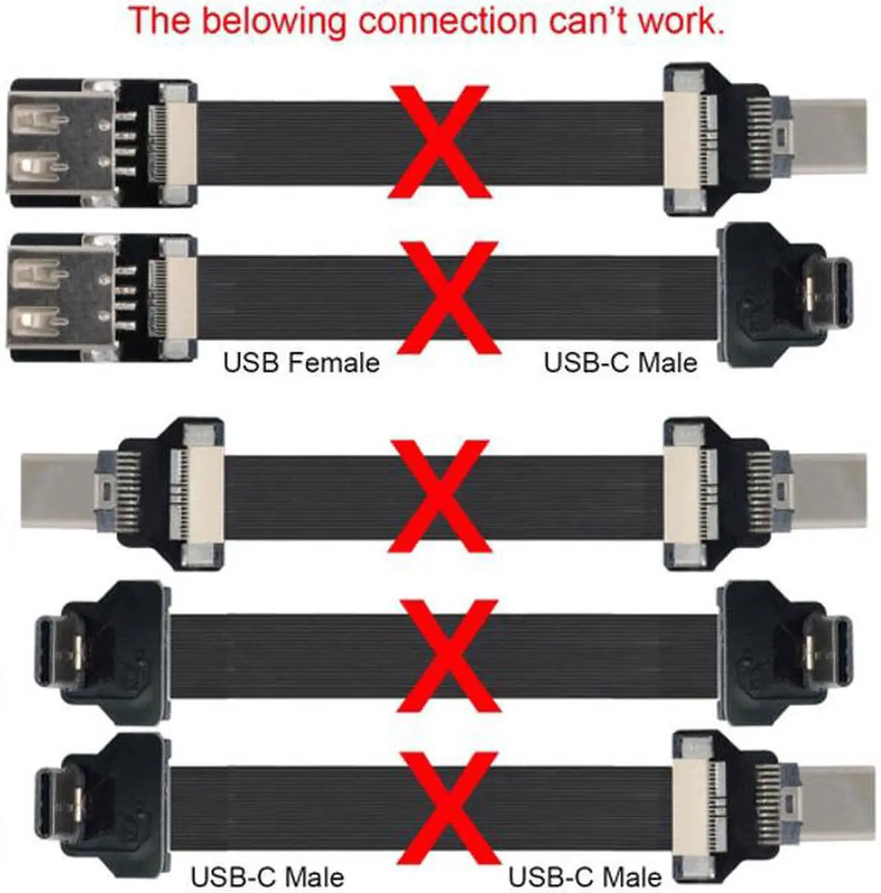 Alt view image 4 of 7 - CY CYFPV USB2.0  Male Straight Connector Socket for FPV HDTV Multicopter Aerial Photography CN-011