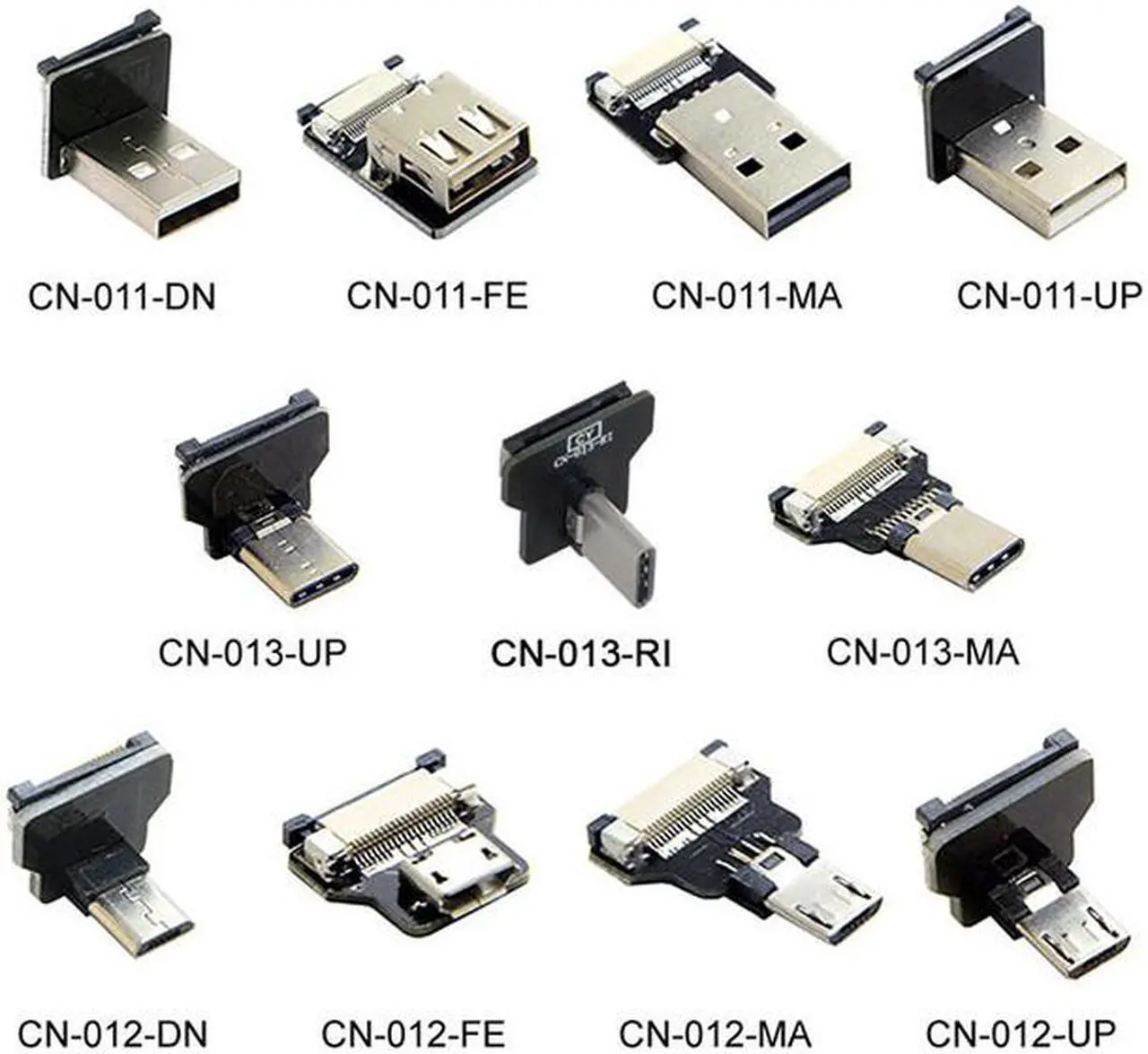 Alt view image 3 of 7 - CY CYFPV USB2.0  Male Straight Connector Socket for FPV HDTV Multicopter Aerial Photography CN-011