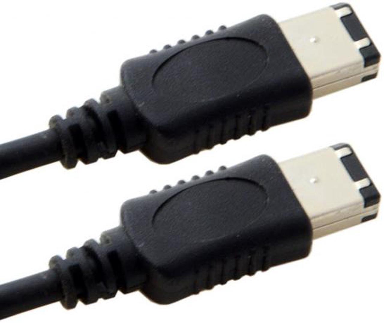 Main image of FVH 6 PIN / 6PIN FireWire 400 - FireWire 400 6-6 ilink Cable IEEE 1394 1.8m Black FW-016 CA-017