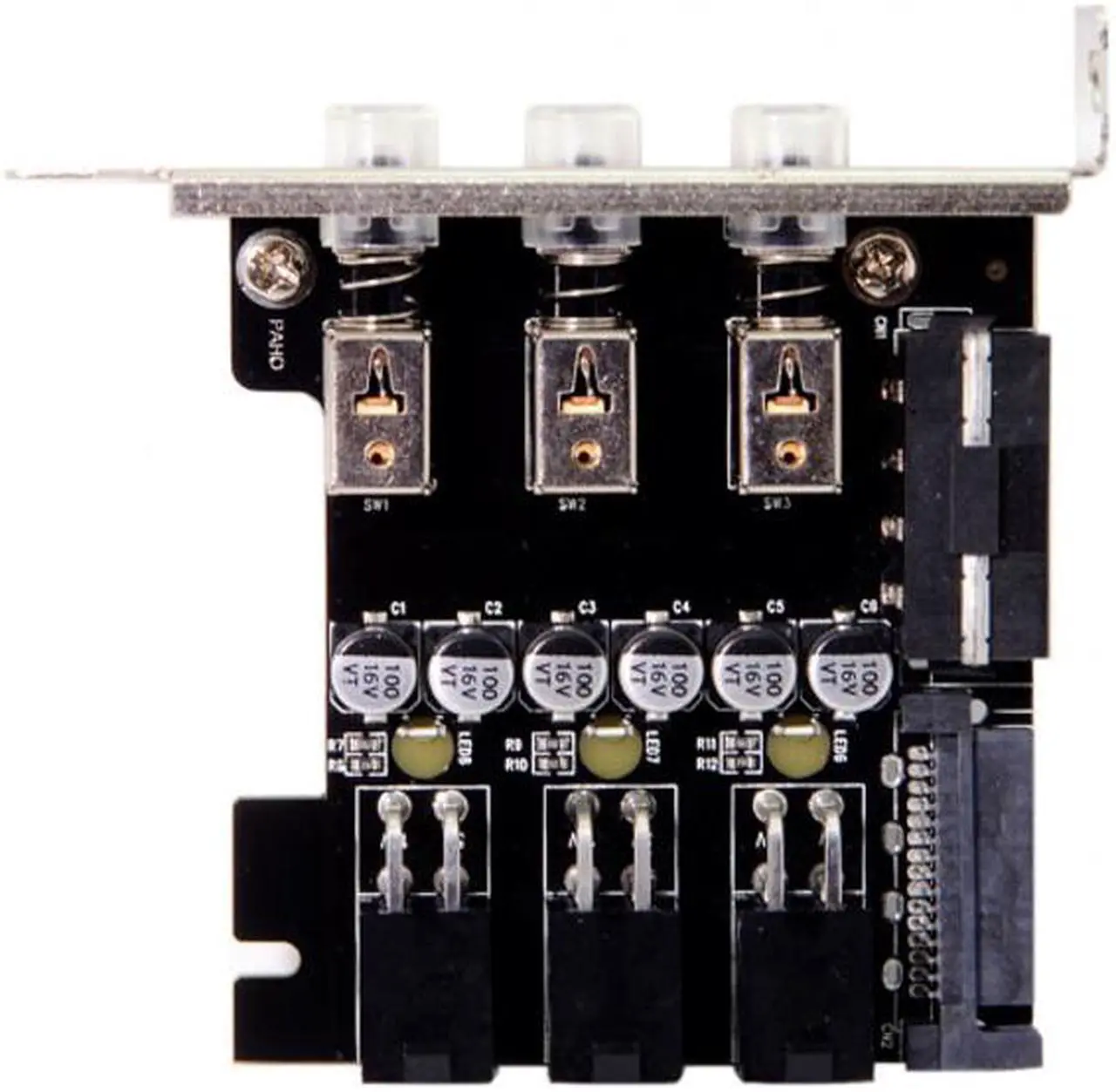 Main image of Jimier 3 Hard Disk Control System Intelligent Control Management System HDD SSD Power Switch with Low Profile Bracket PW-019