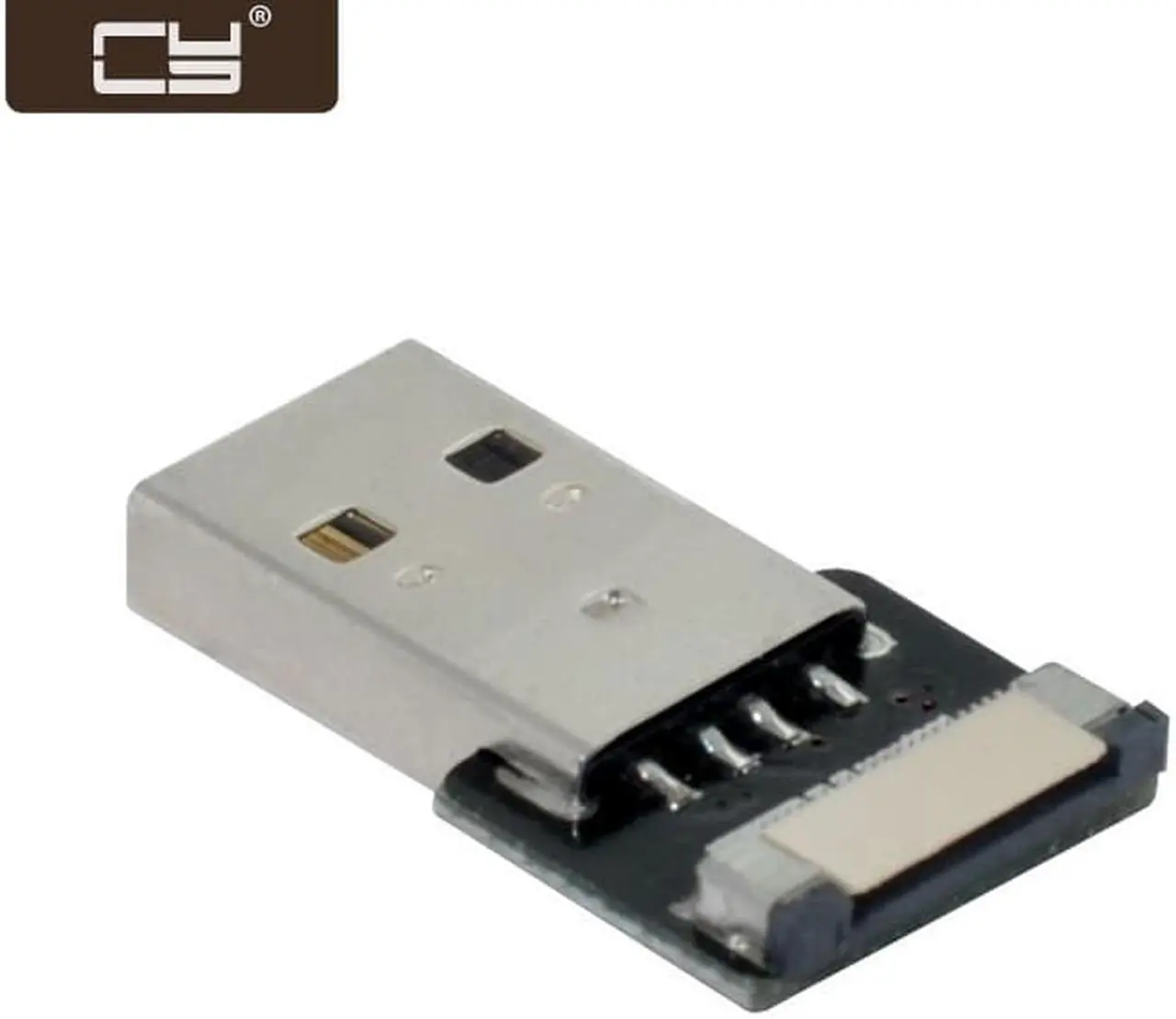 Main image of CY CYFPV USB2.0  Male Straight Connector Socket for FPV HDTV Multicopter Aerial Photography CN-011