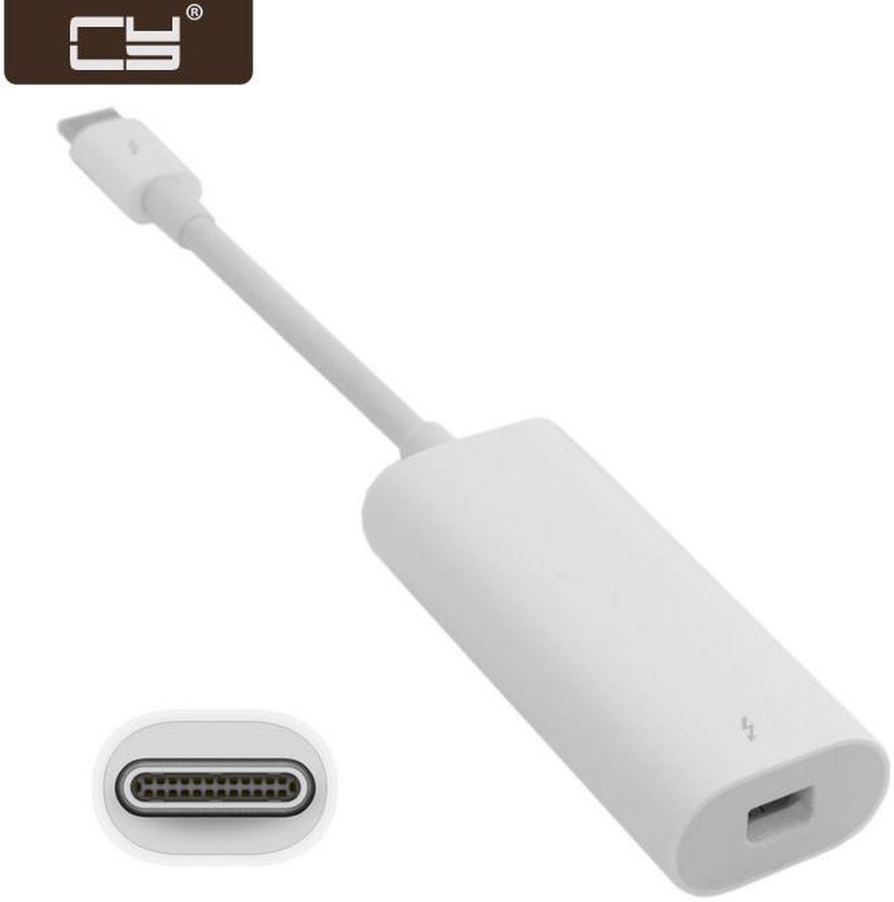 CY 40Gbps USB-C Thunderbolt 3 USB4 Port to Thunderbolt 2 Adapter for 2016 Macbook Pro Display MC914 & Hard Disk TB-026